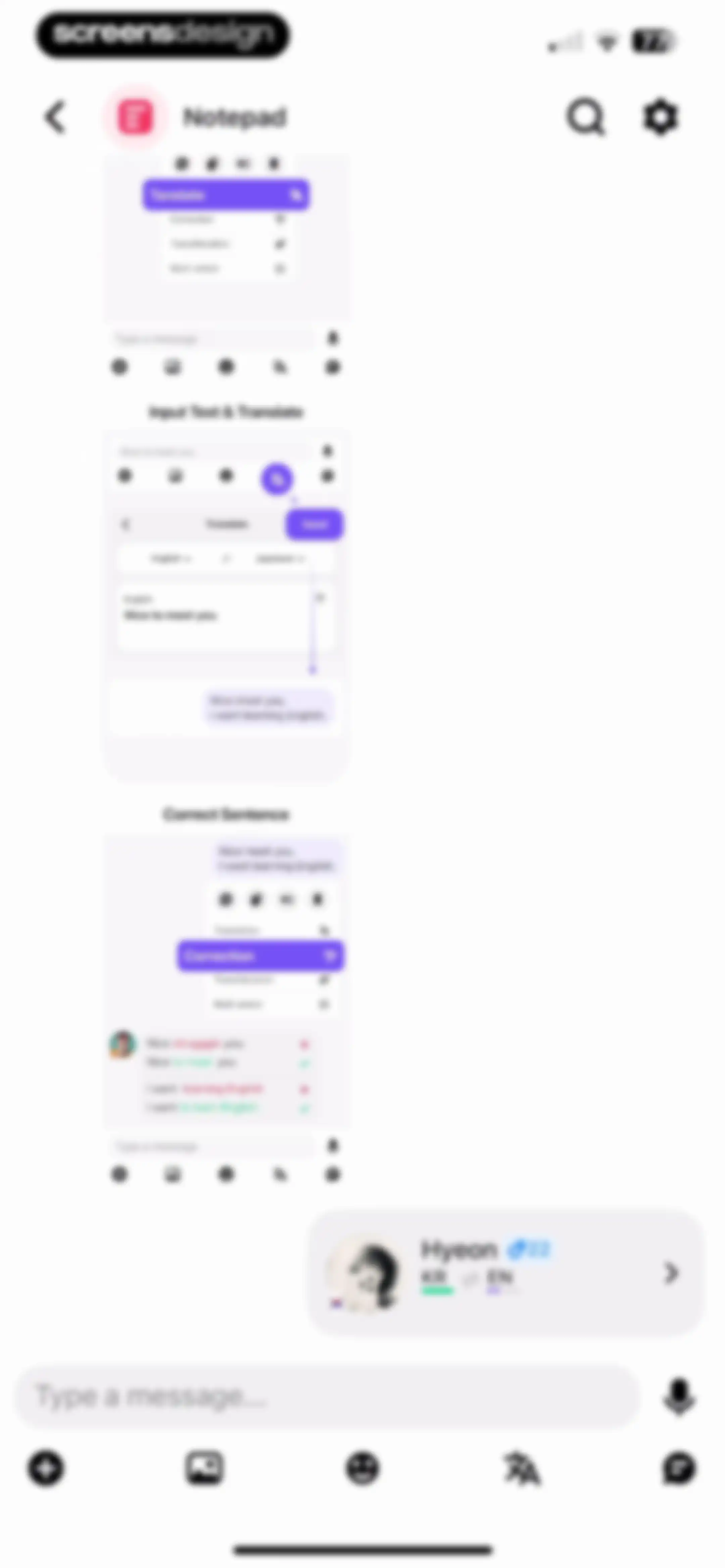 HelloTalk - Language Learning screen 111