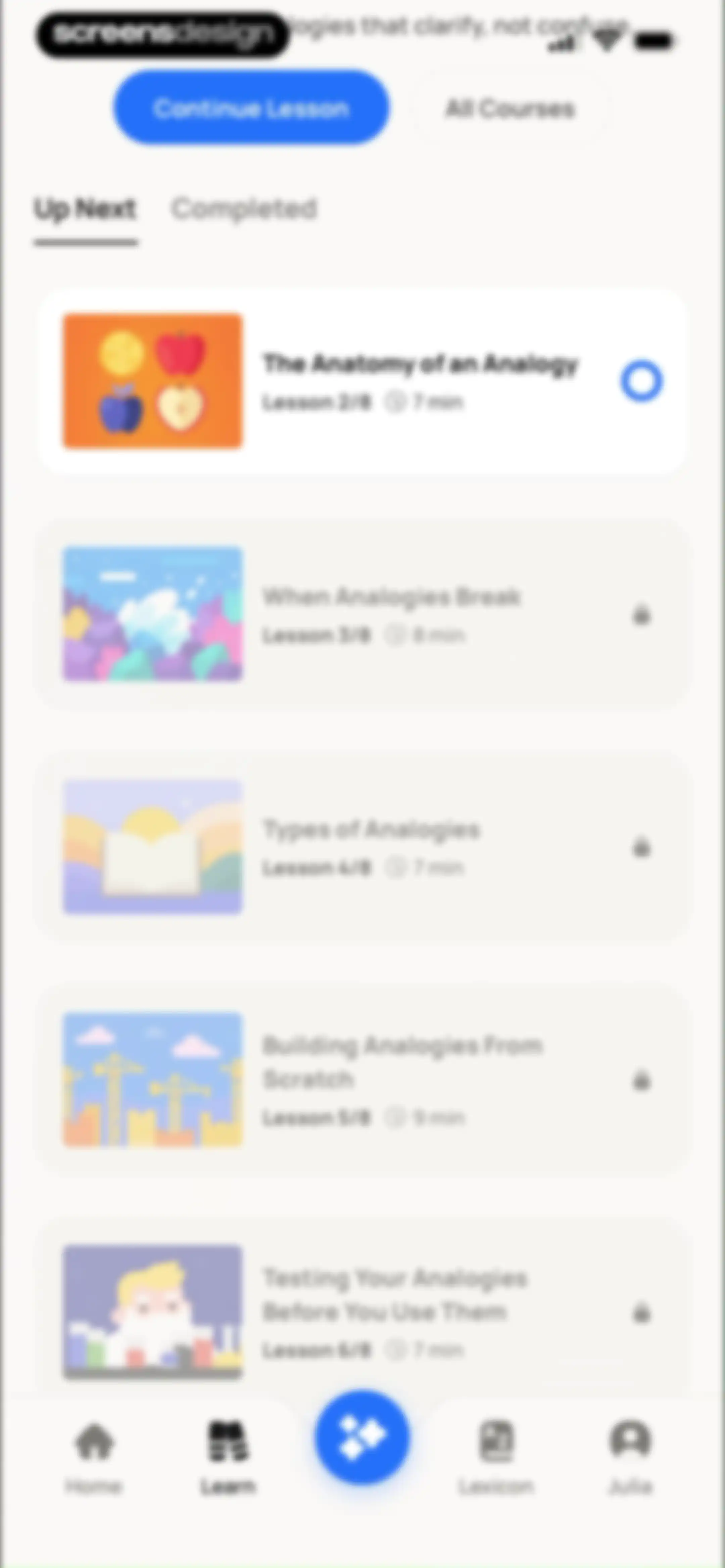 Wellspoken: Articulation Coach screen 122