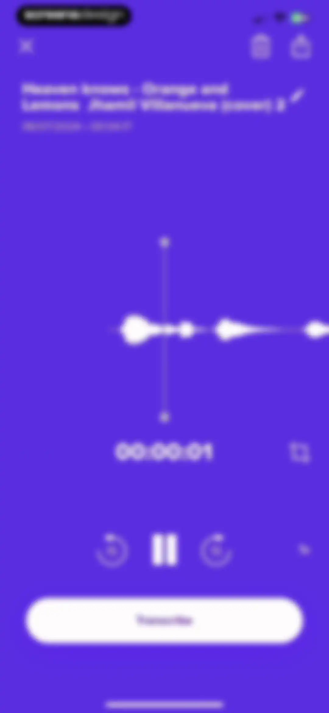 Rev: Record & Transcribe screen 12