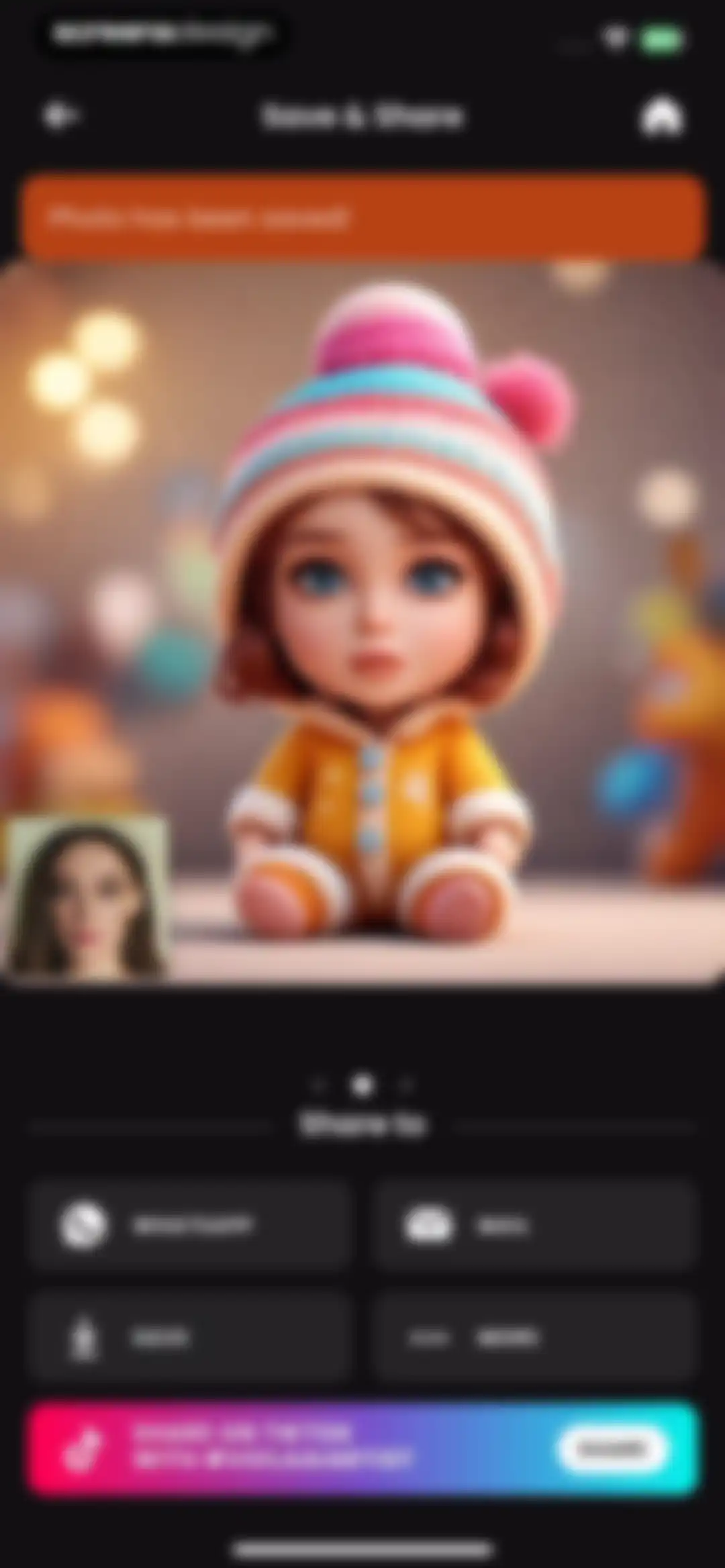 Voilà AI Artist Cartoon Filter screen 16