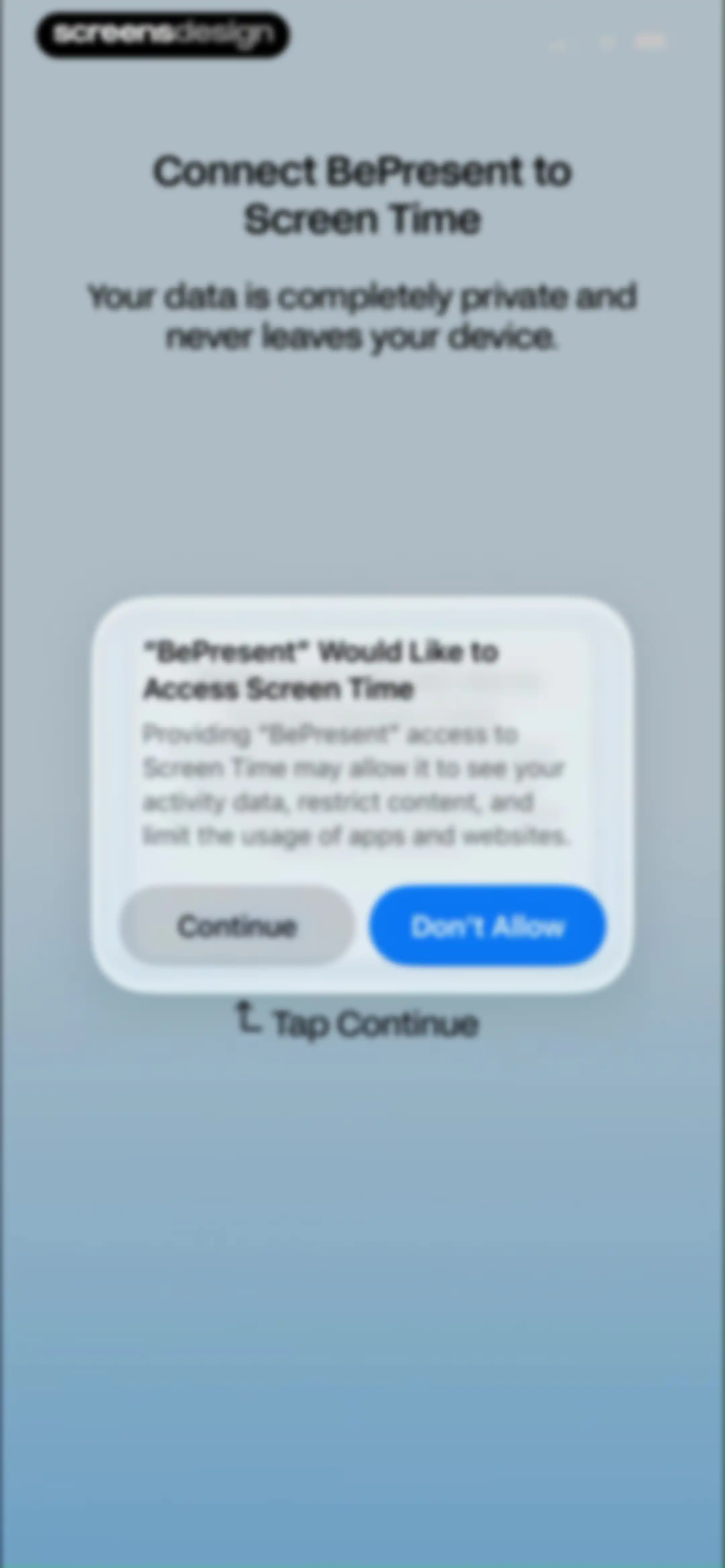 BePresent: Screen Time Control screen 18