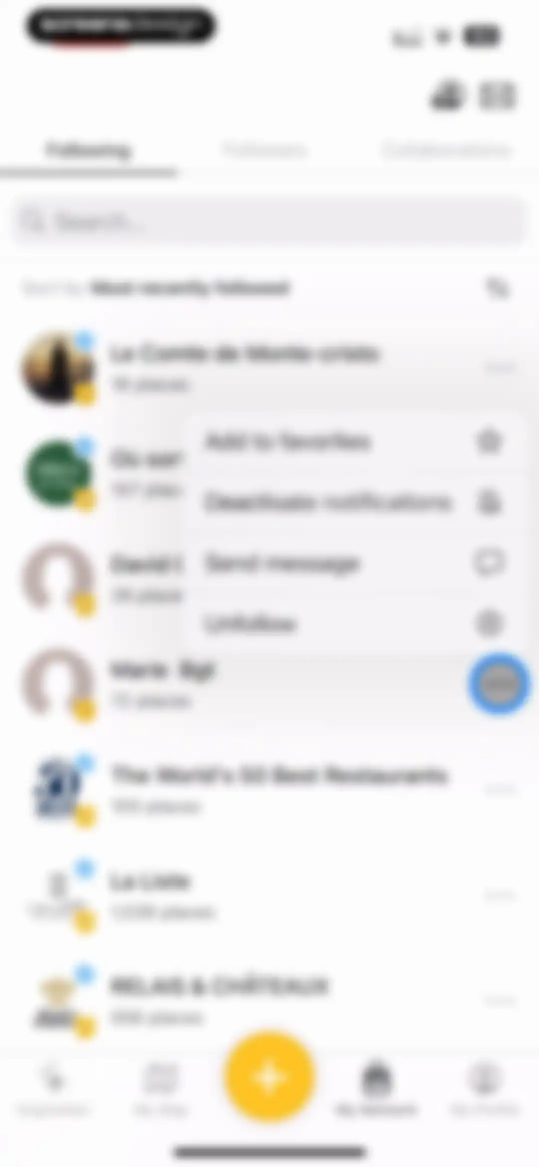 Mapstr – Save & Follow Places screen 116