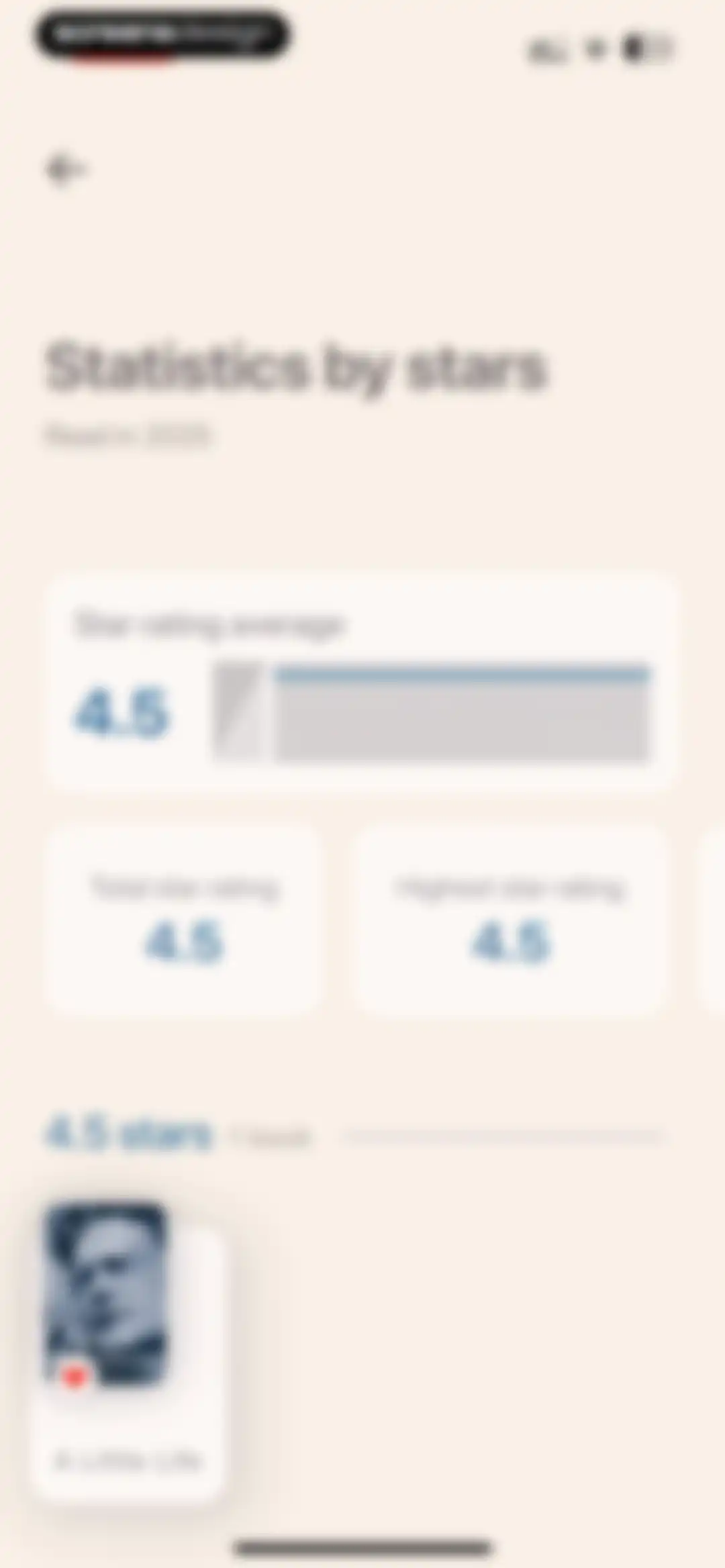 Bookmory - reading tracker screen 81