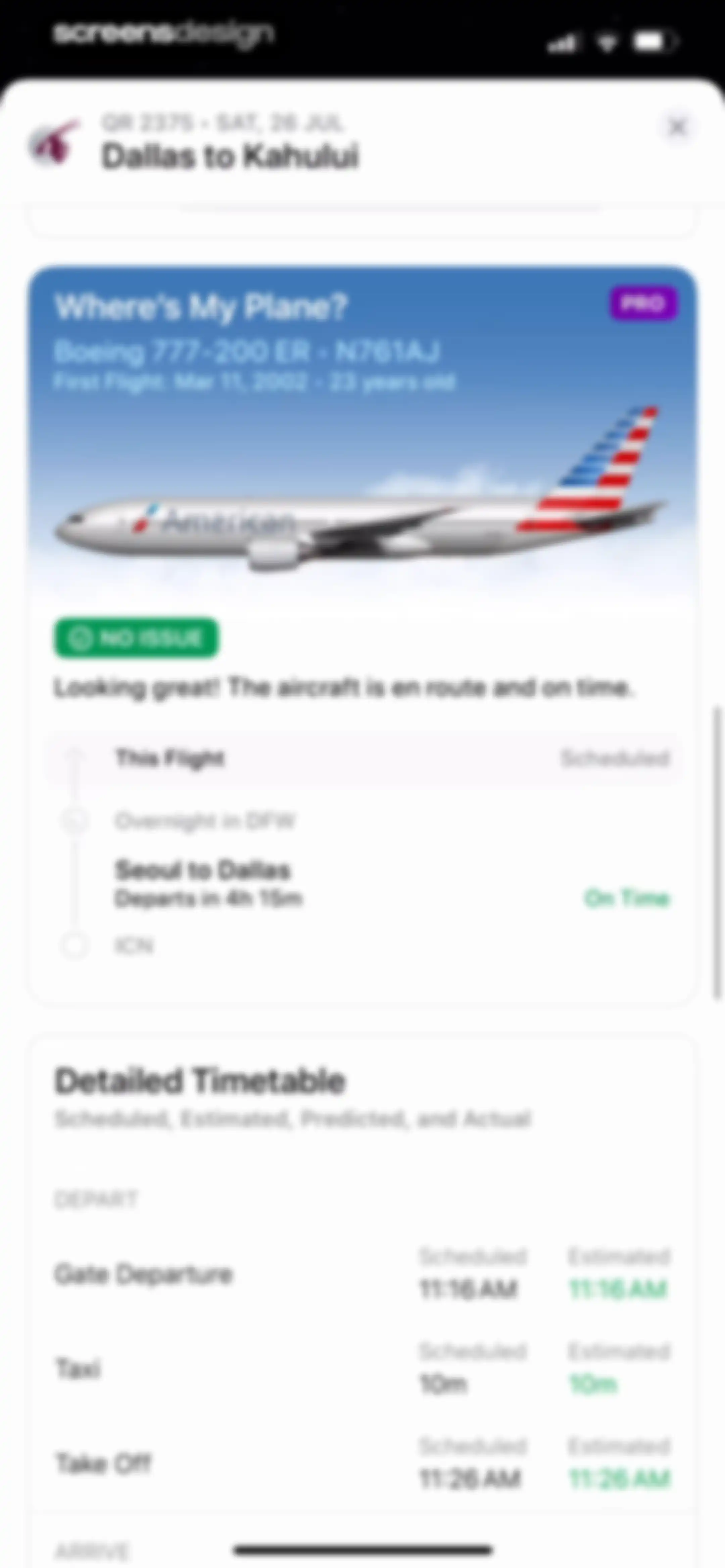 Flighty – Live Flight Tracker screen 78