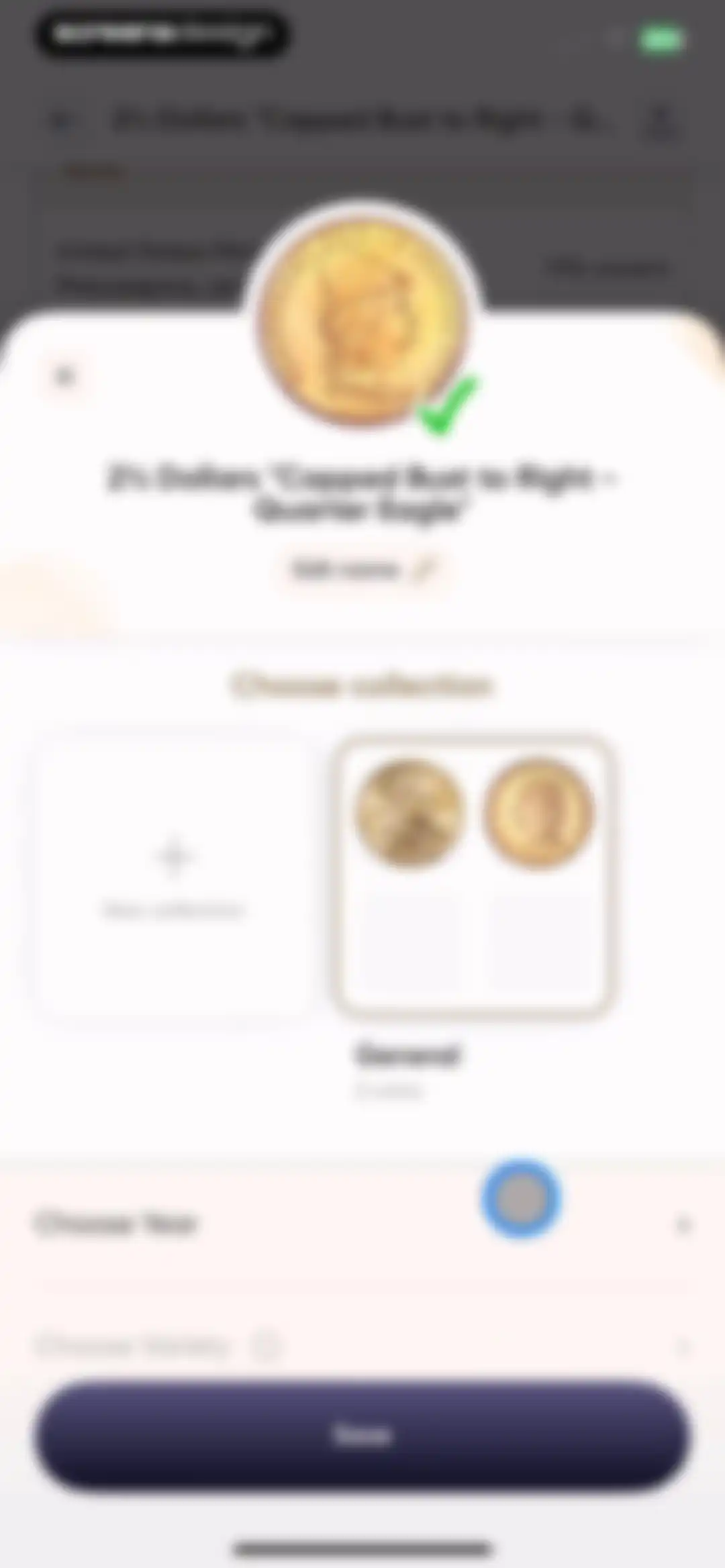 Coin Identifier - CoinScan screen 41