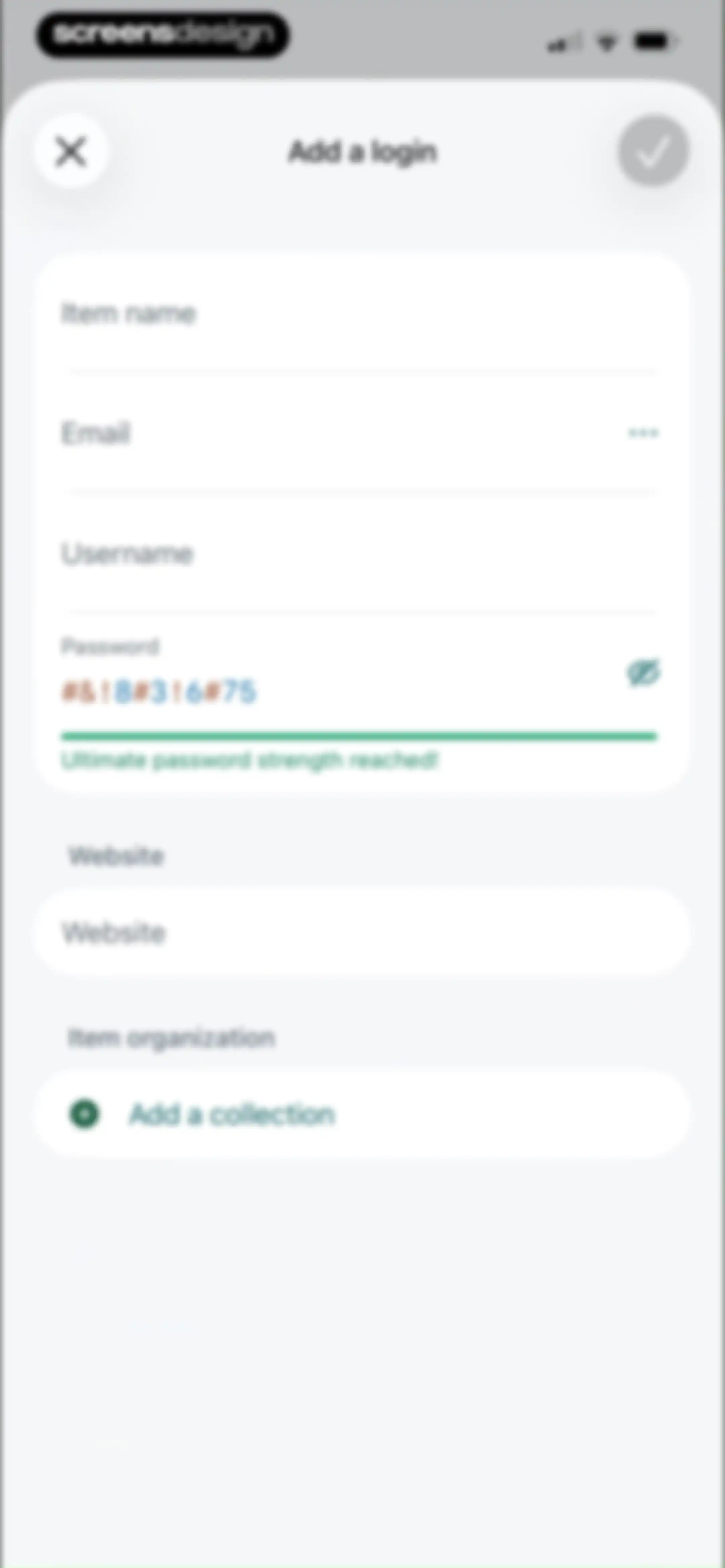 Dashlane Password Manager screen 71