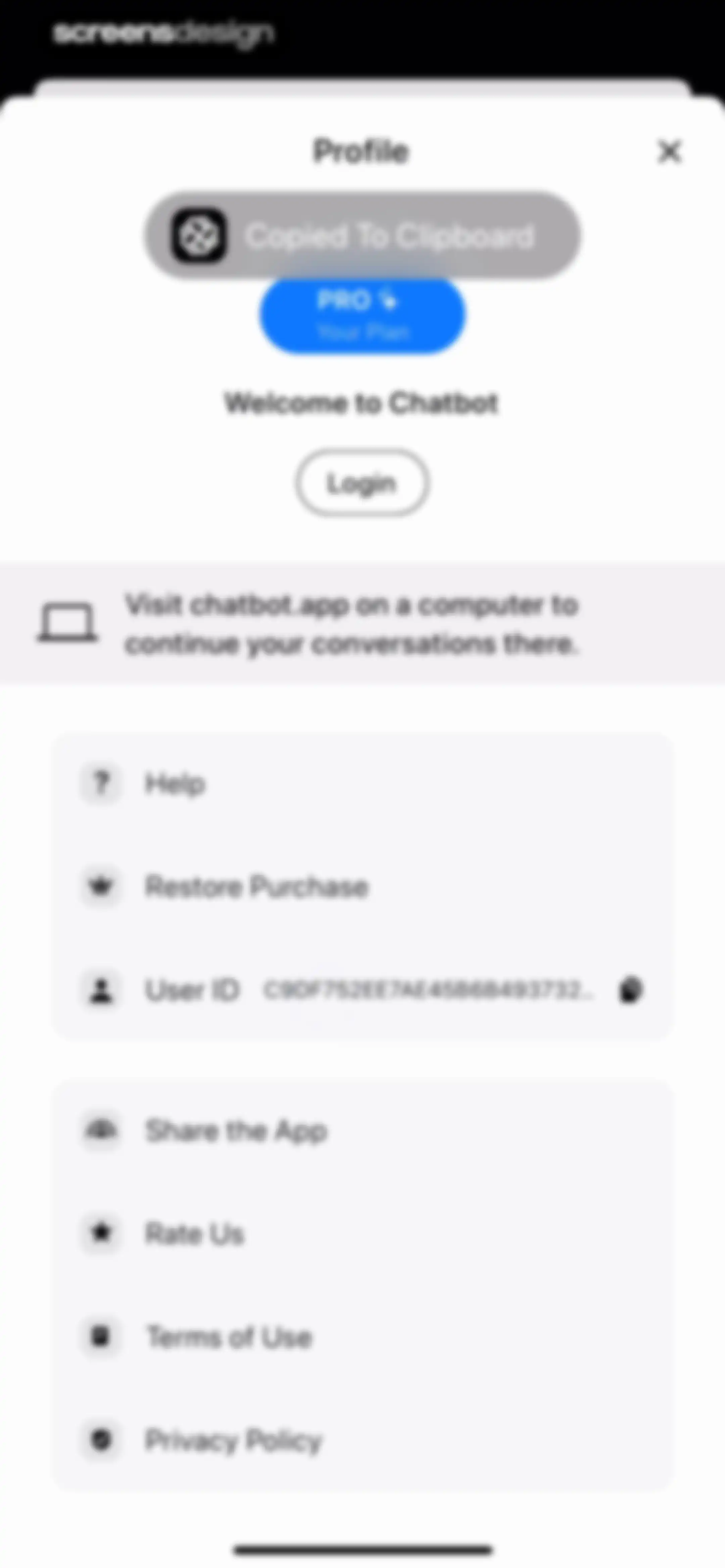 Chatbot App: AI Assistant screen 62