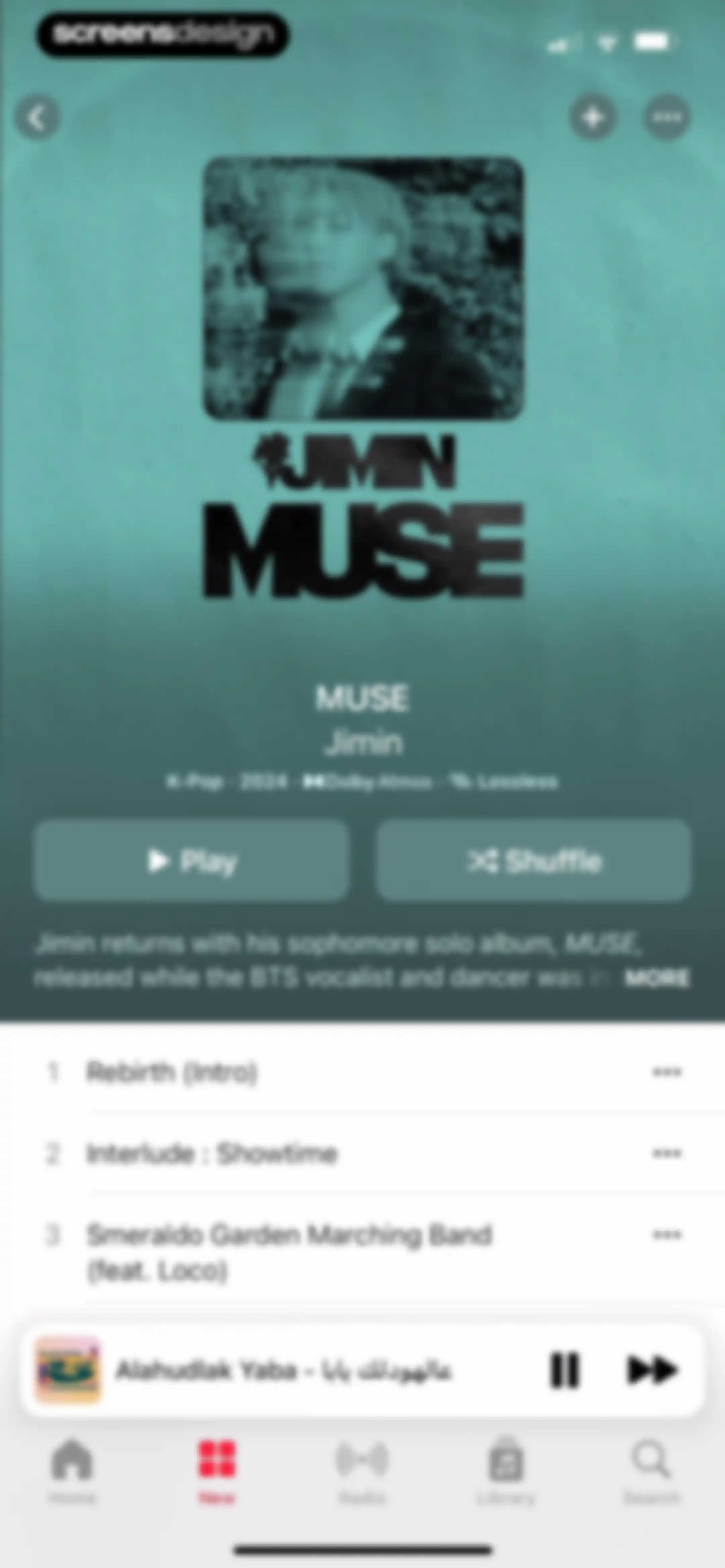 Apple Music screen 75