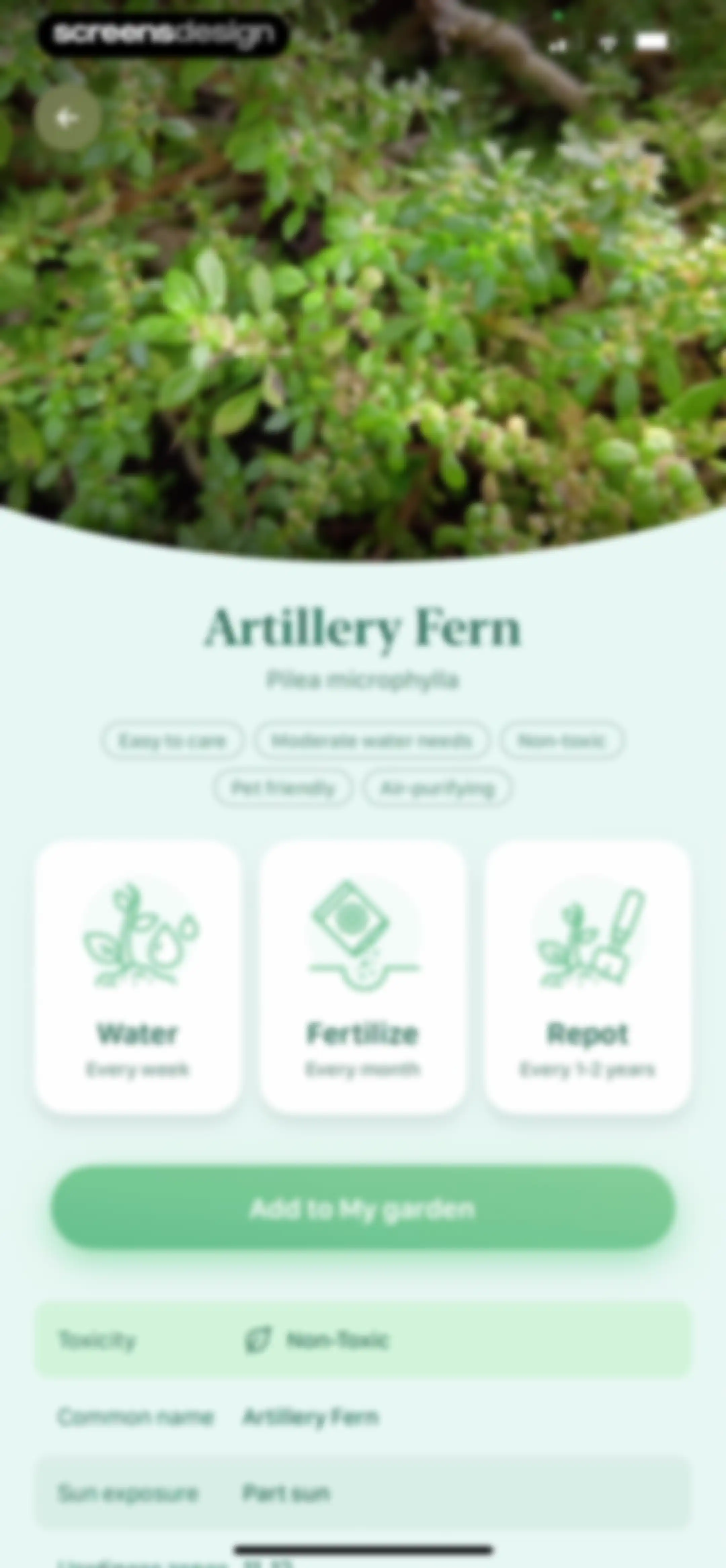 Blossom - Plant Care Guide screen 200