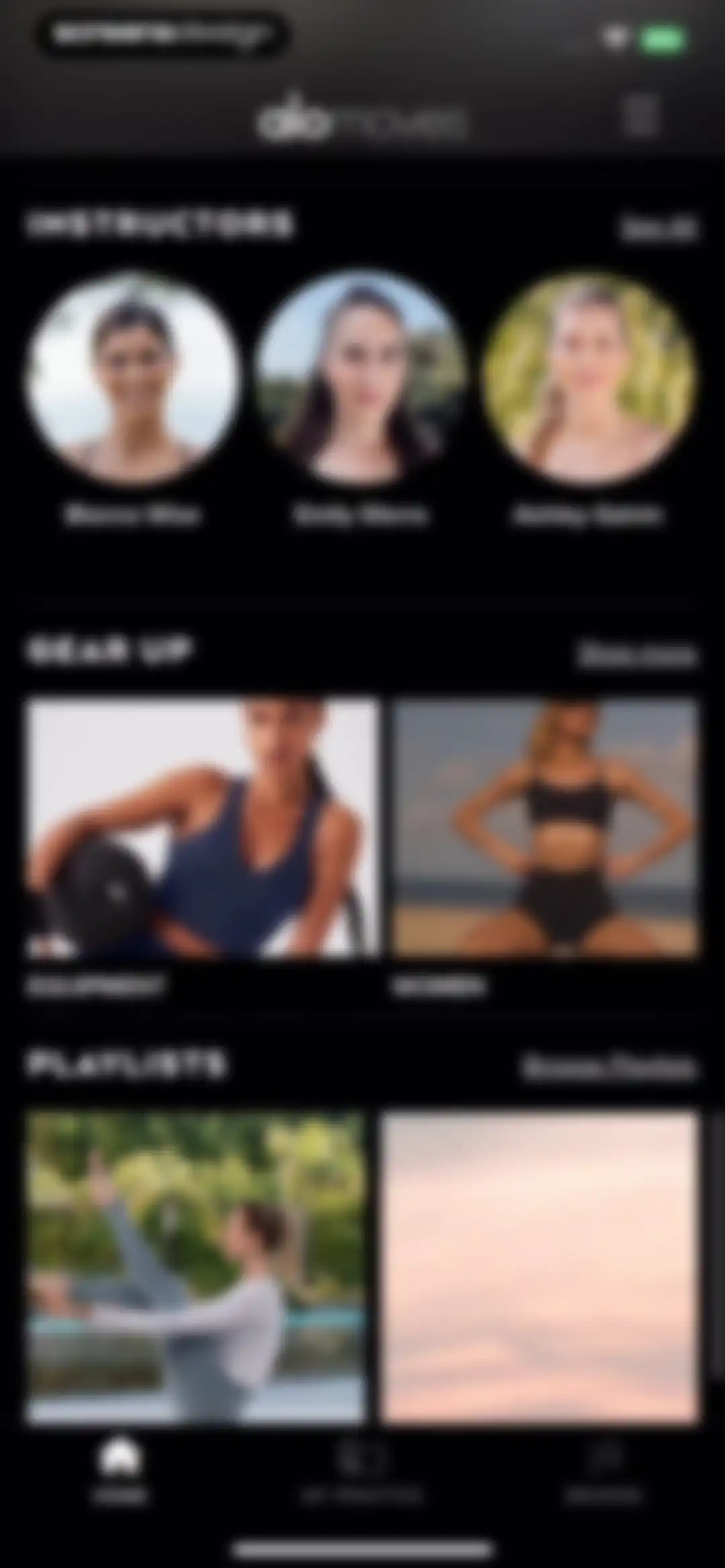 ALO Wellness Club screen 77