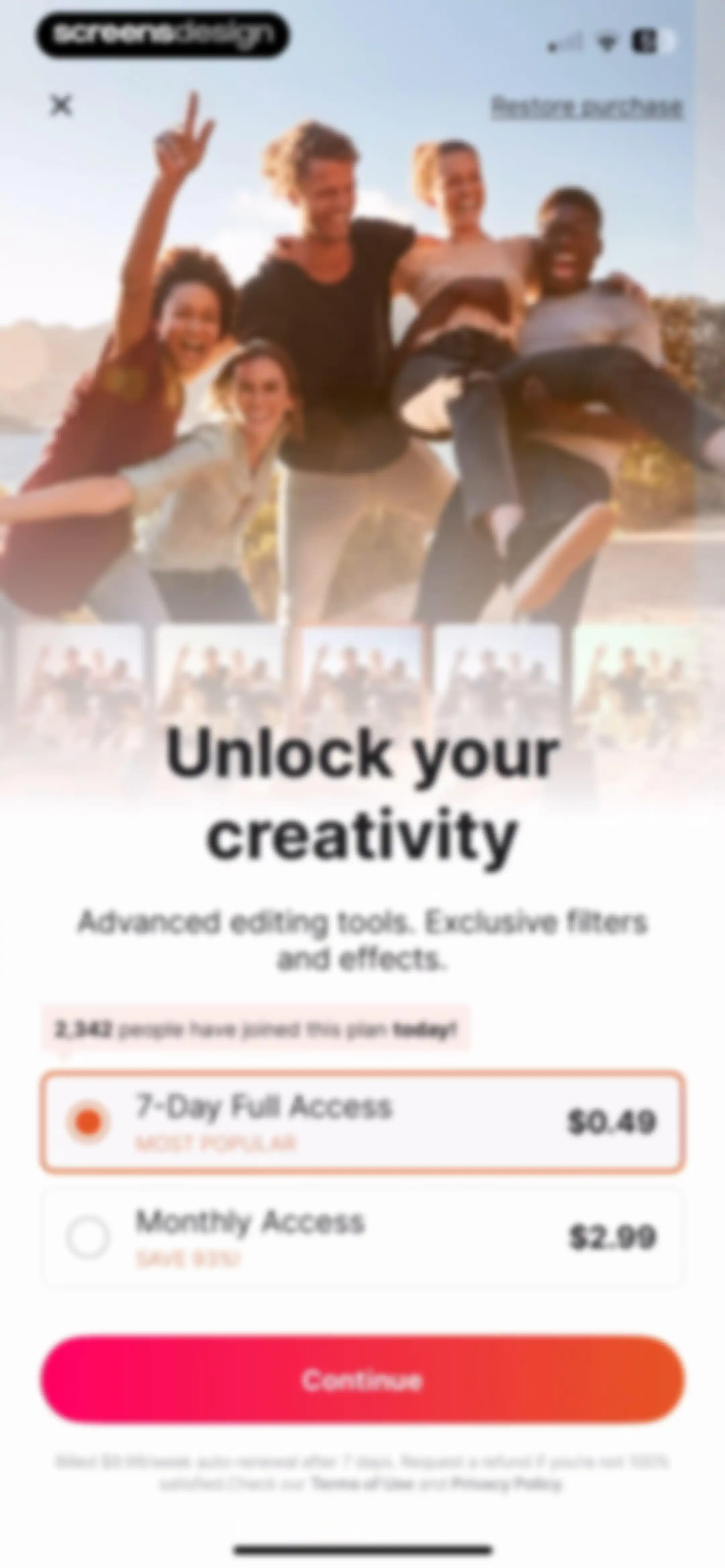 Photo Up! Picture Editor App screen 6