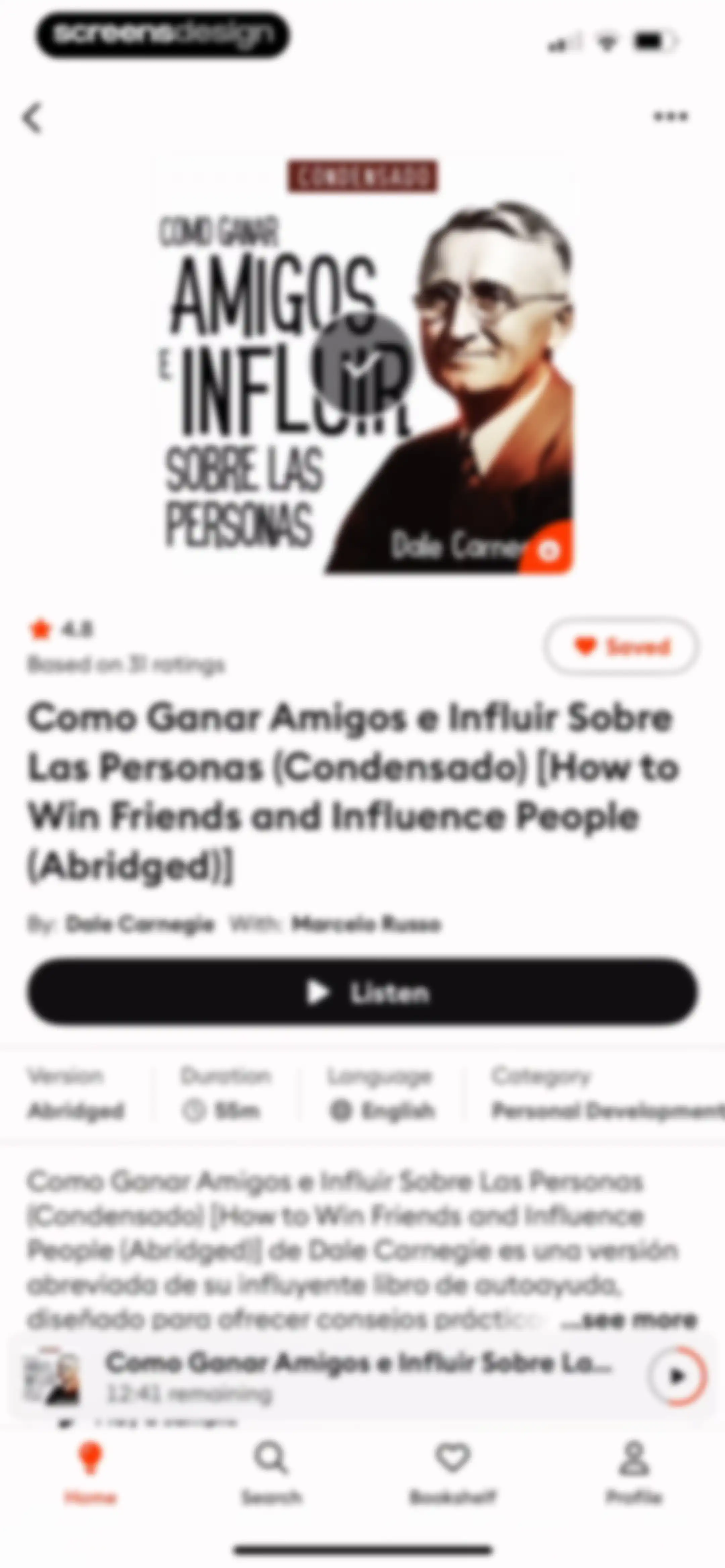 Storytel - Audiobooks Library screen 35