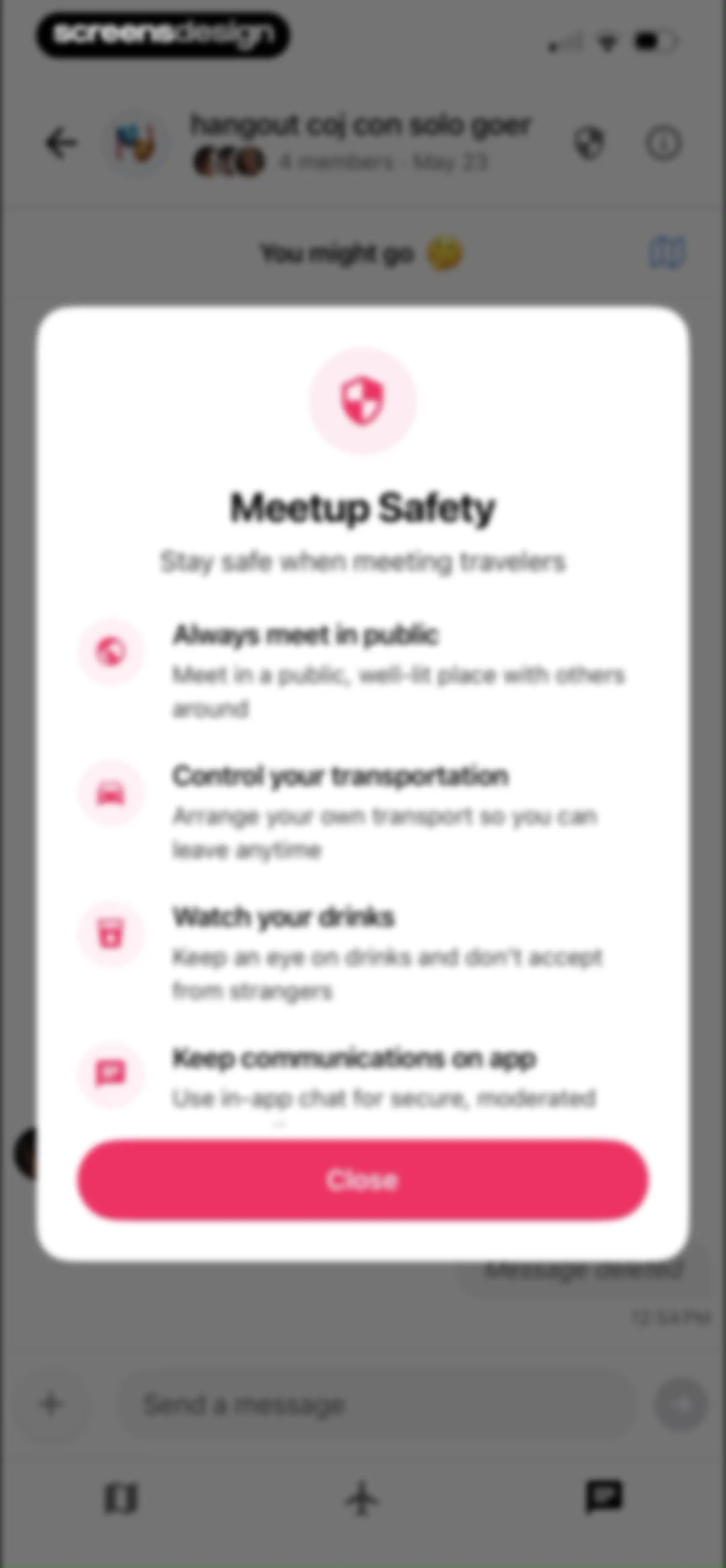 nomadtable: travel friends screen 67