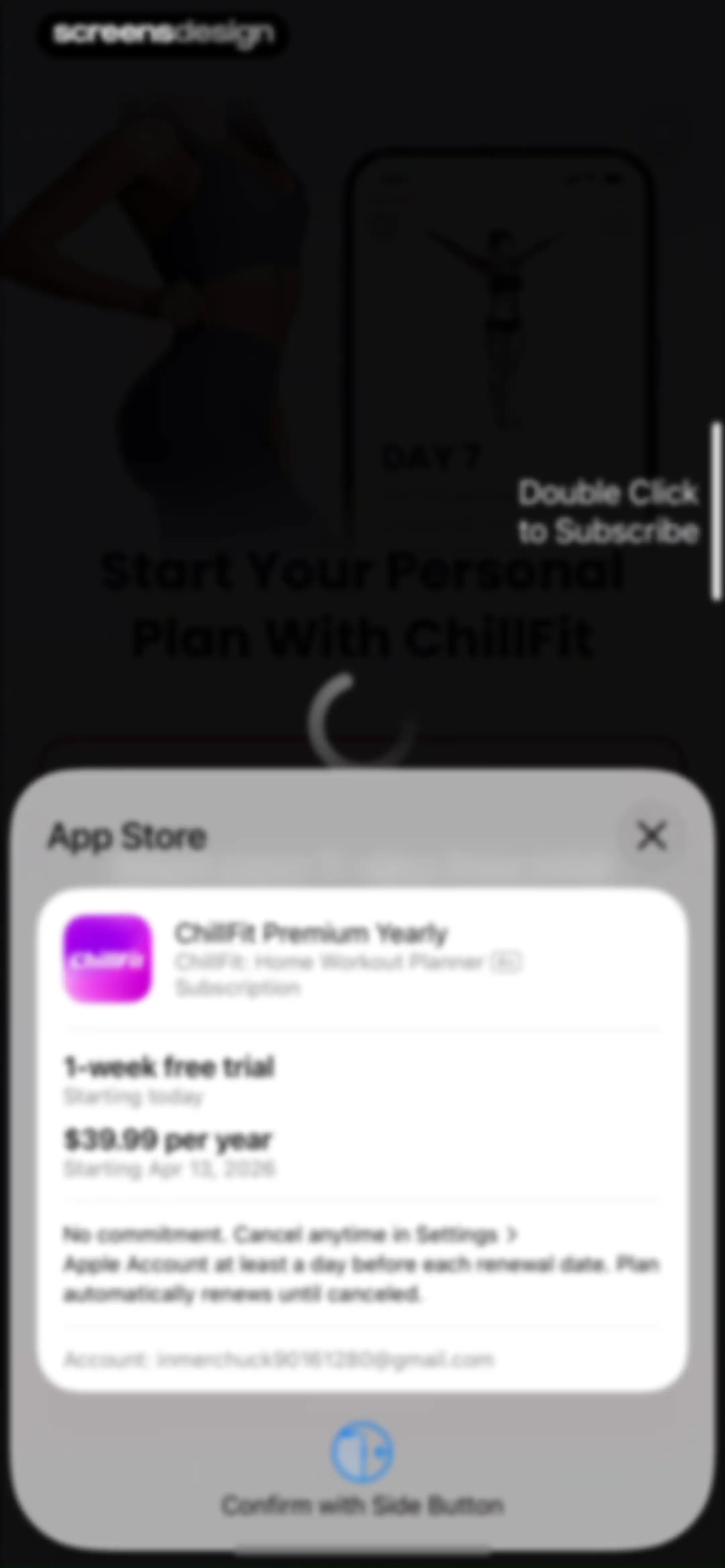 ChillFit: Home Workout Planner screen 51