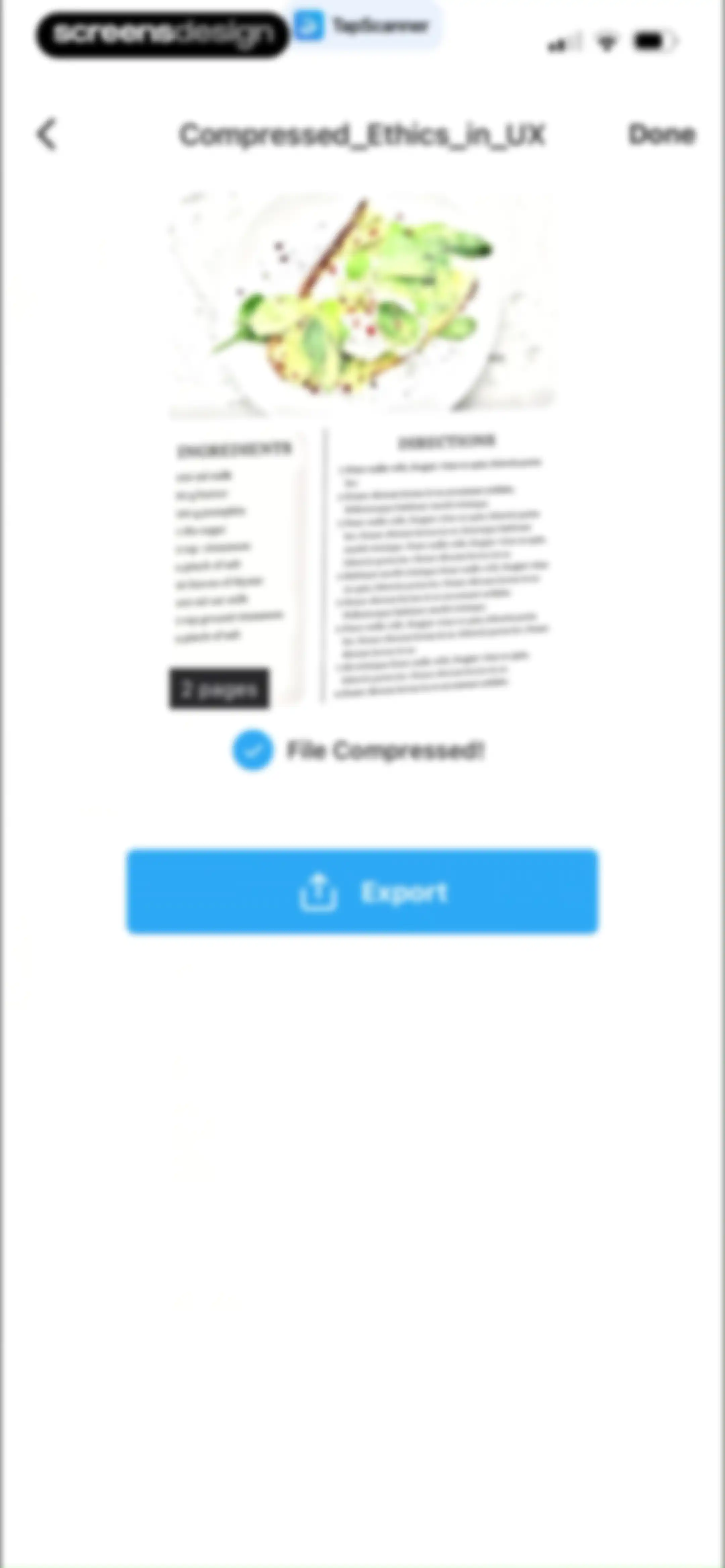 PDF Scanner App: TapScanner screen 75