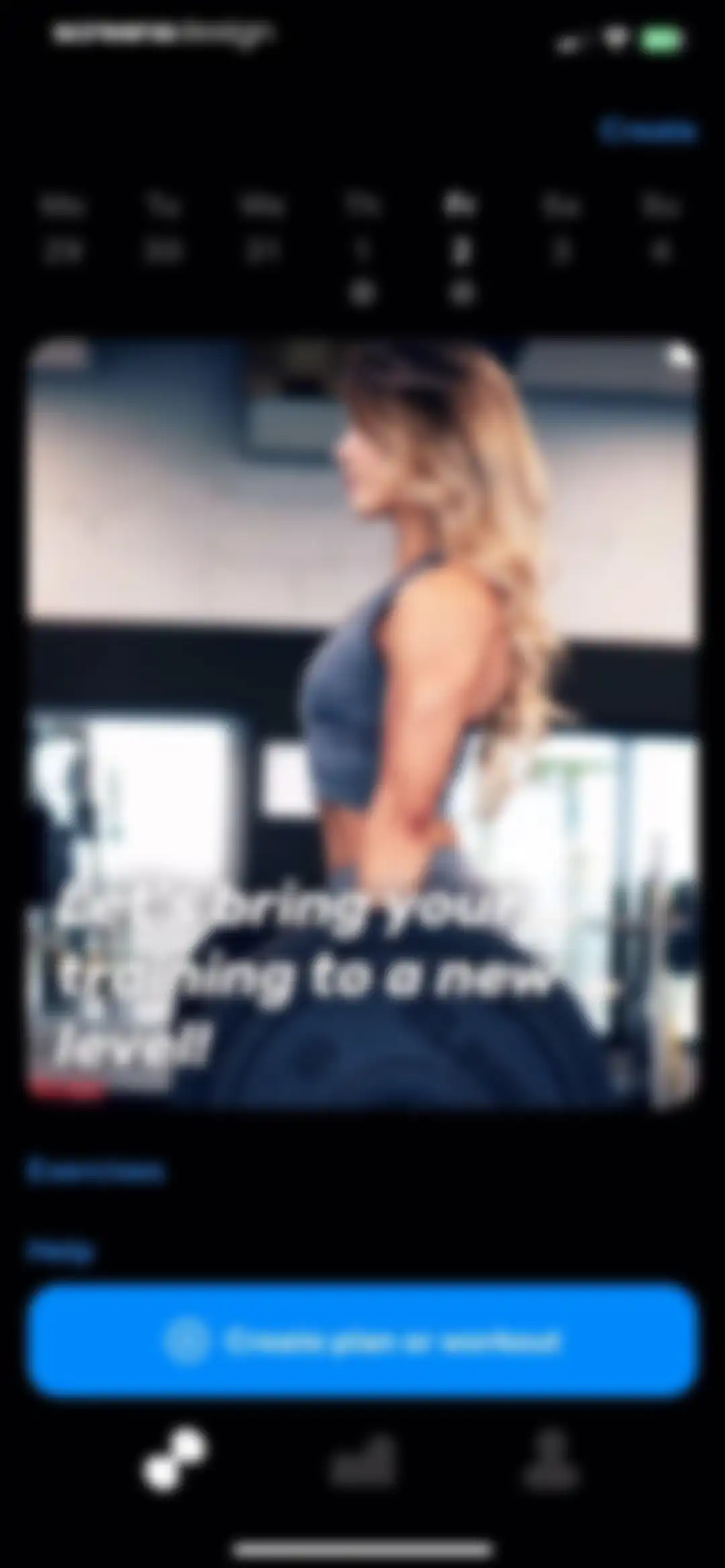 Gym Workout Alpha Progression screen 12
