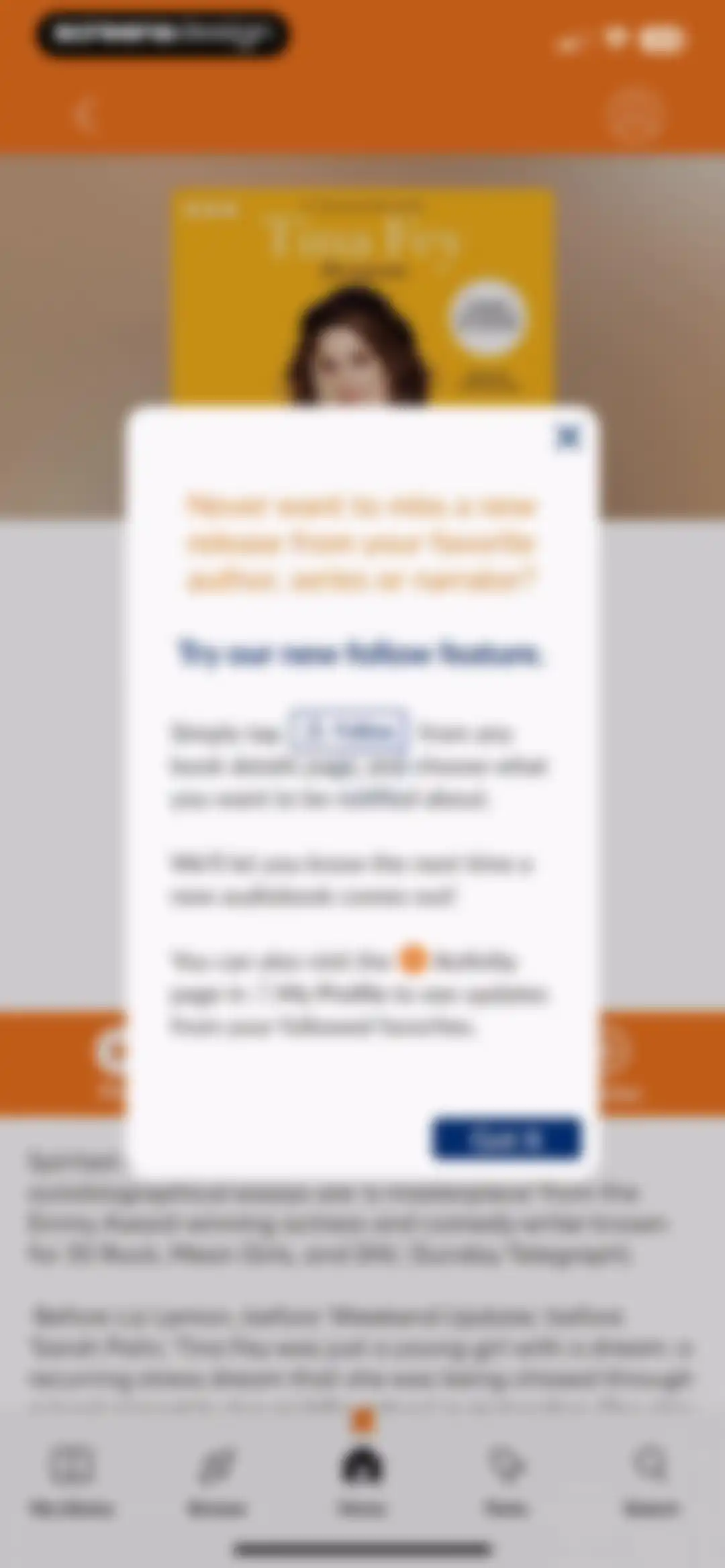 Audiobooks.com: Get audiobooks screen 9