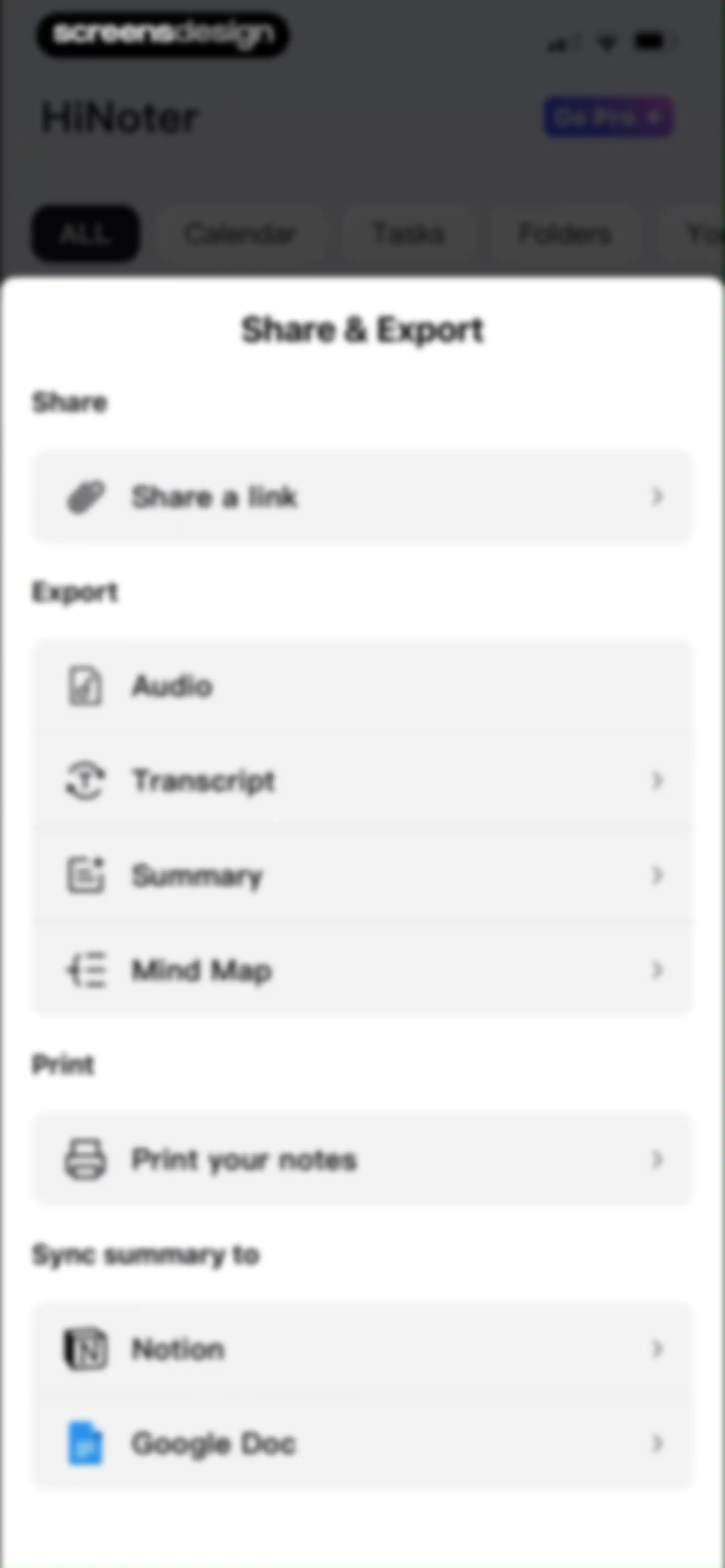 HiNoter - AI Note Taker screen 61