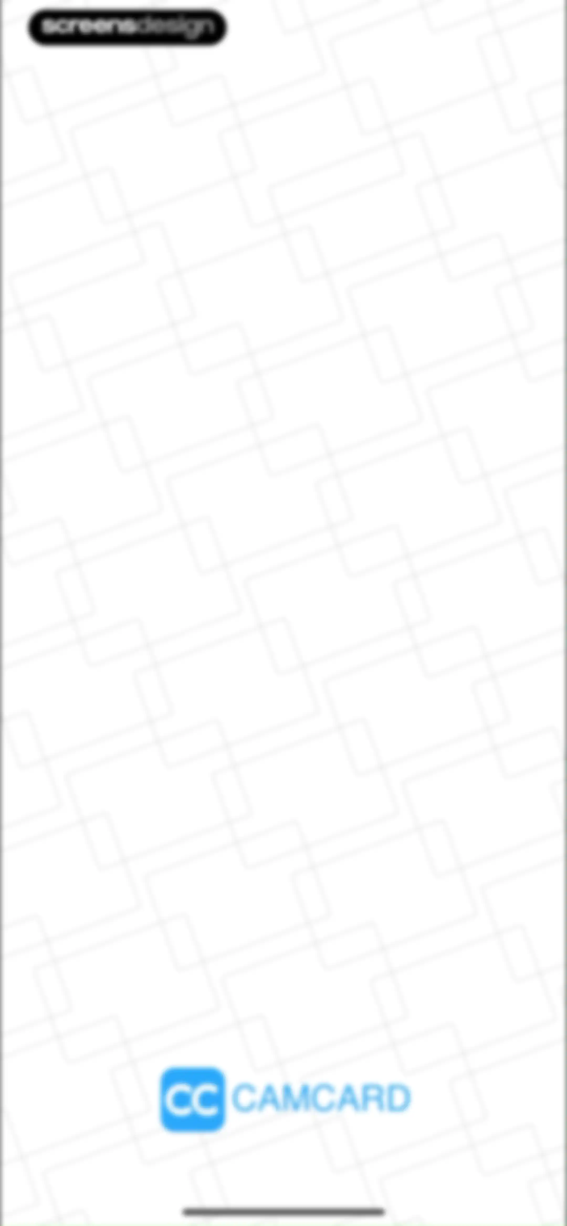 CamCard AI Business Assistant screen 1