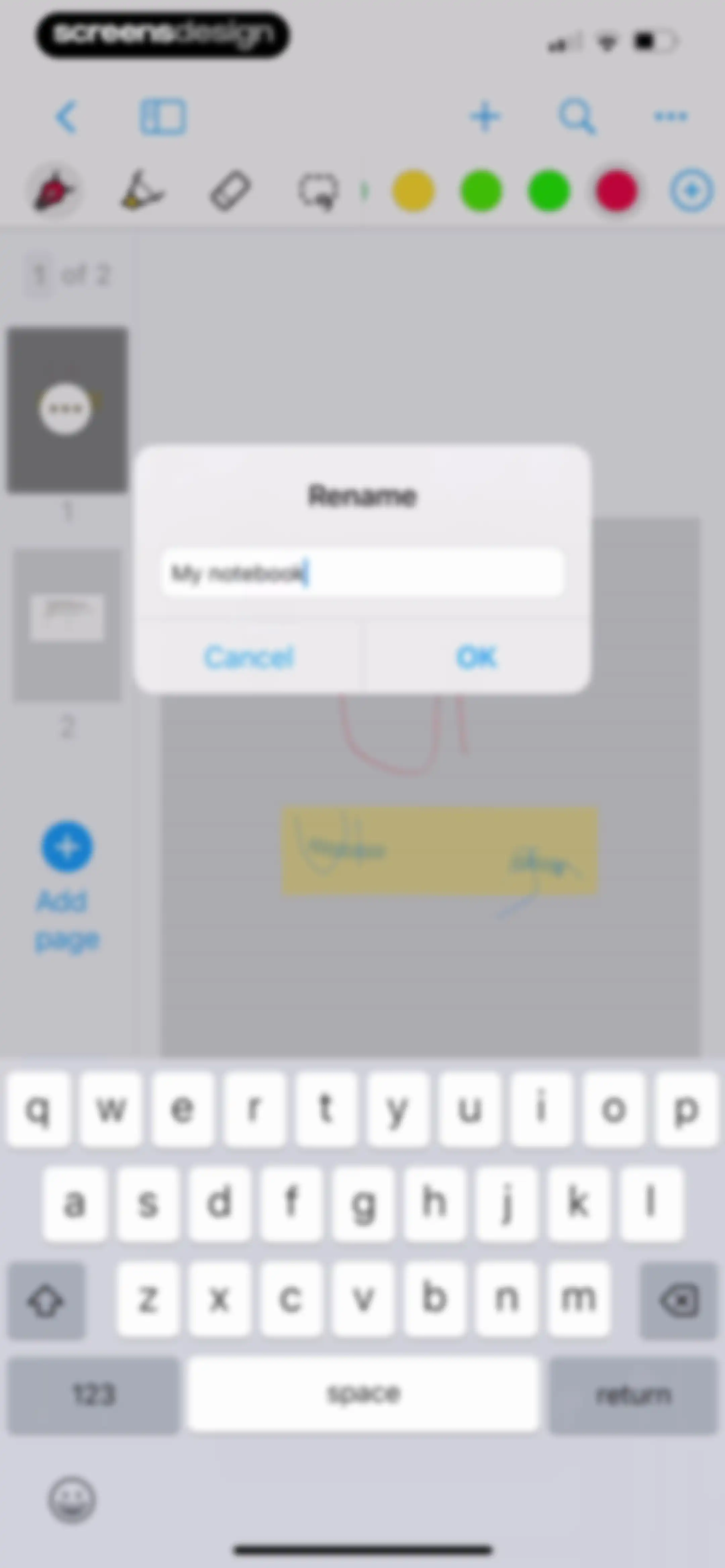 MyScript Notes: AI Handwriting screen 48