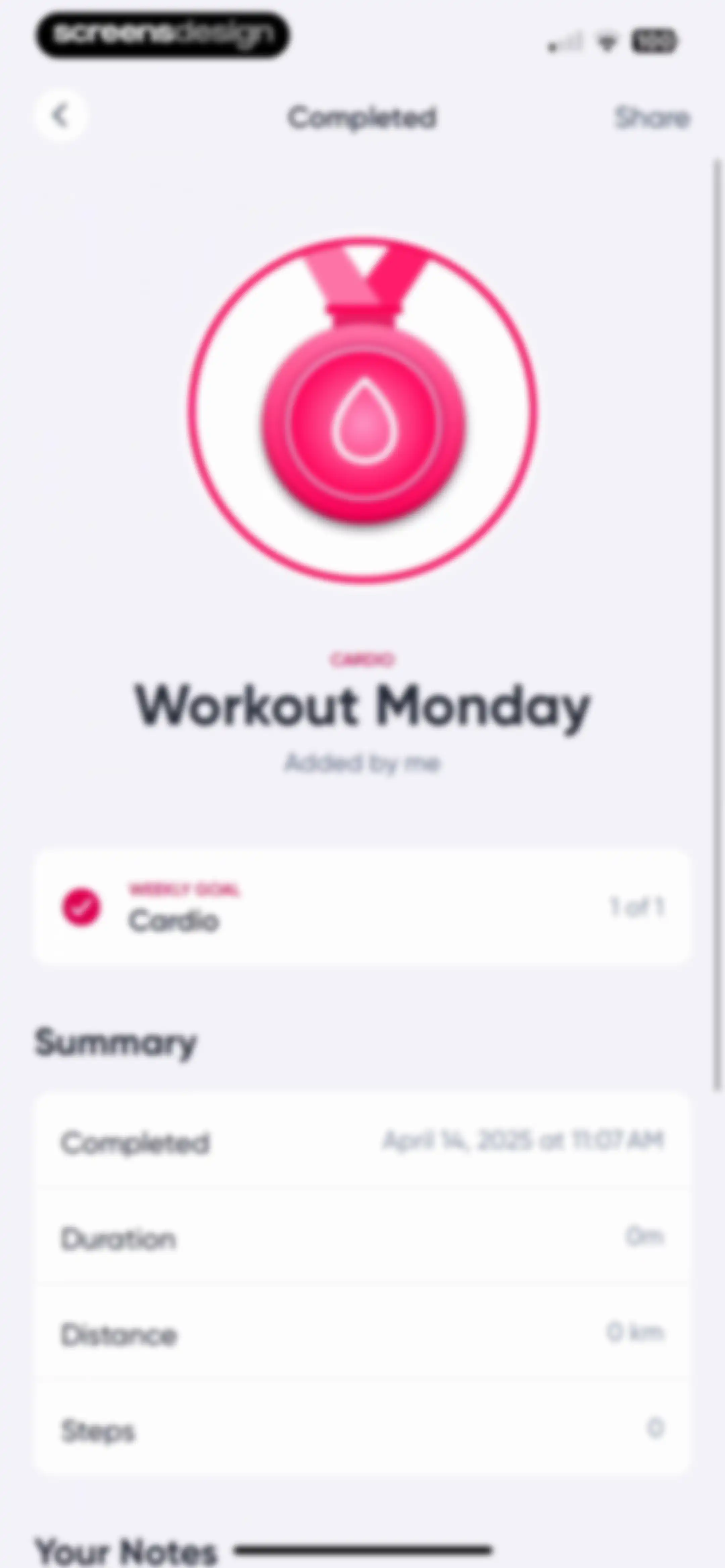 Sweat: Fitness App For Women screen 130
