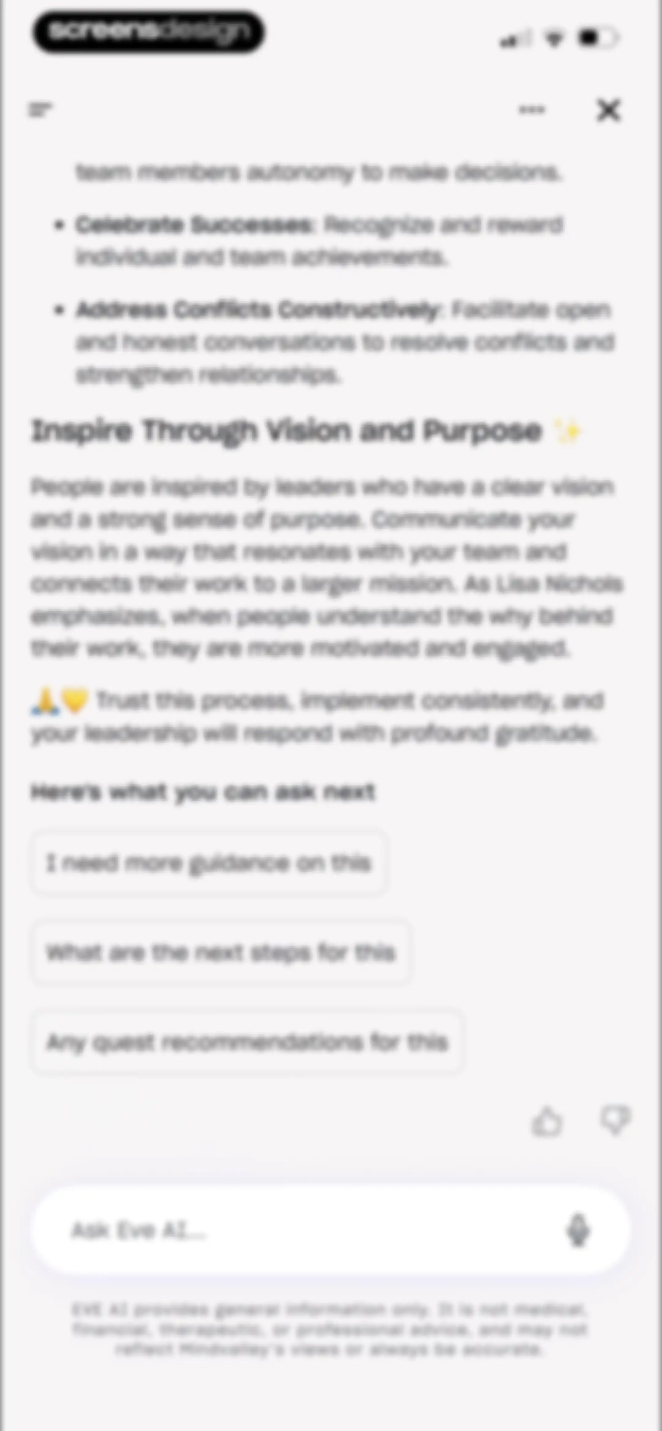 Mindvalley: Self Improvement screen 130