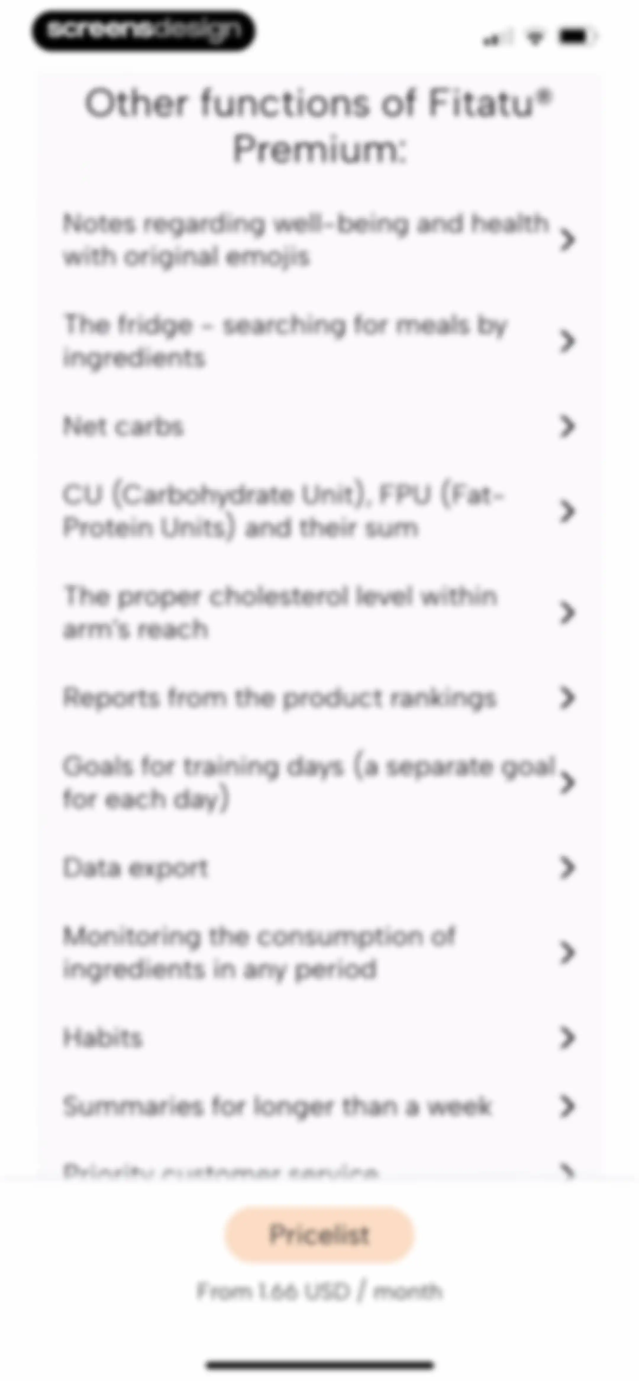Fitatu AI Calorie Counter screen 22