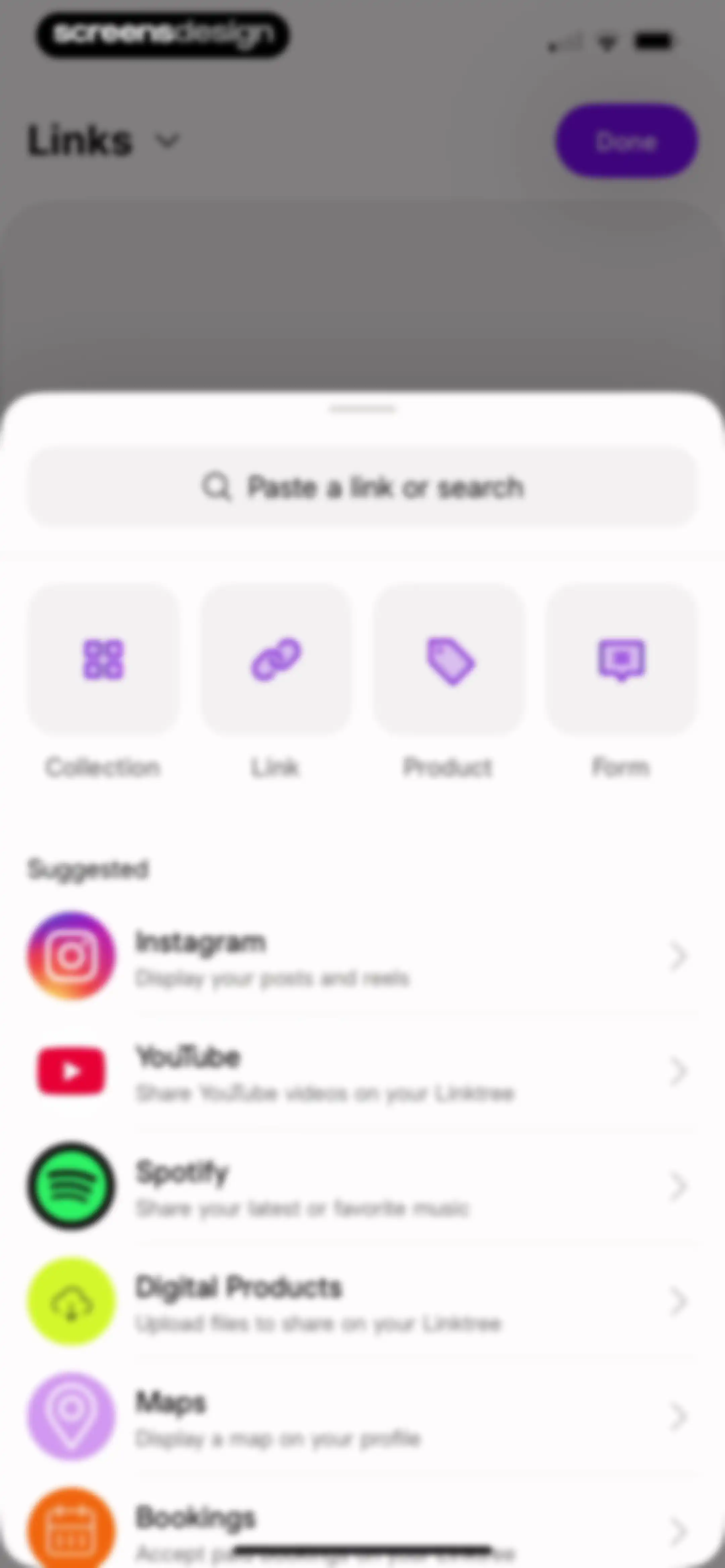 Linktree: Link in Bio Creator screen 26