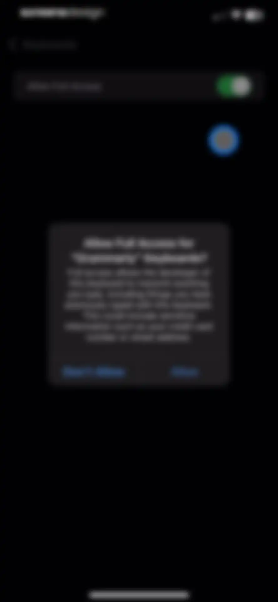 Grammarly: AI Keyboard & Notes screen 24