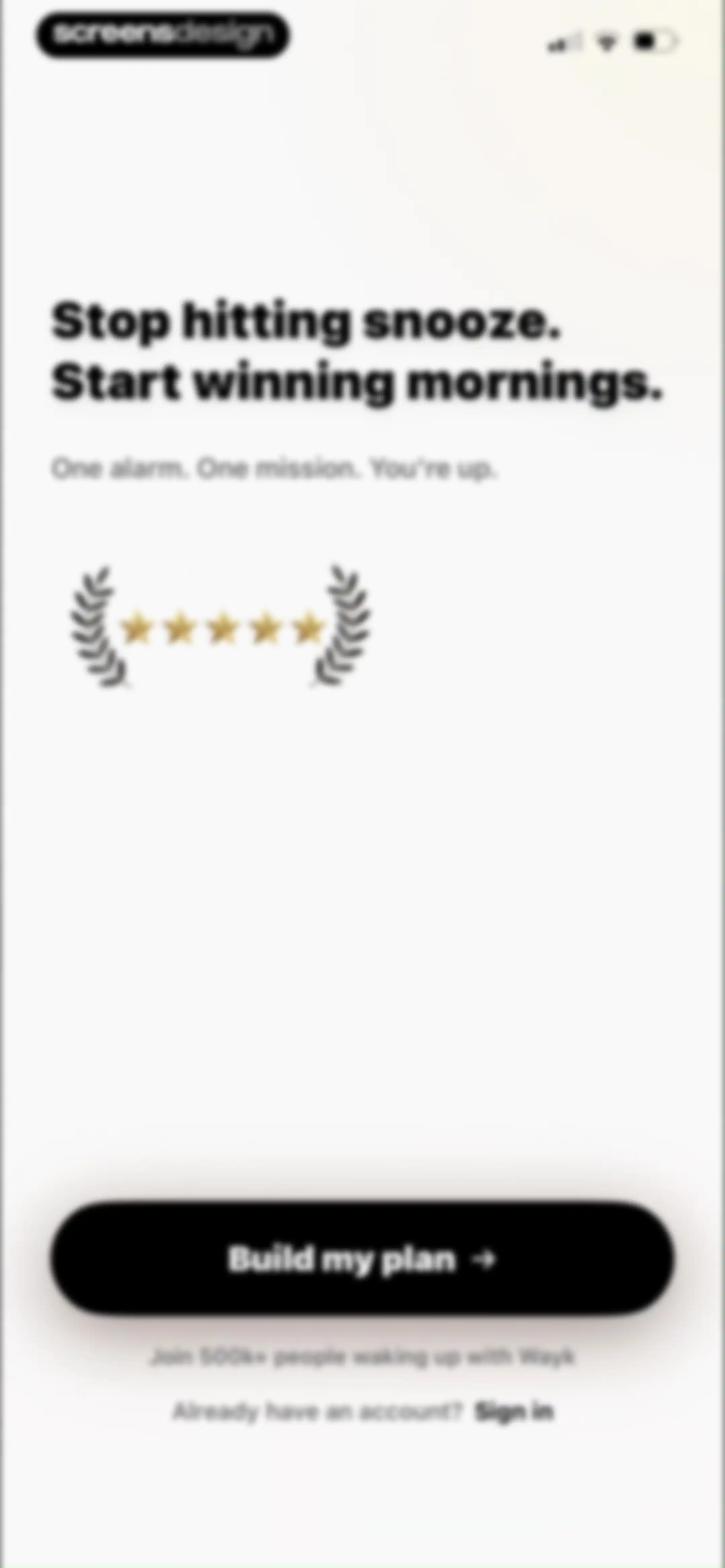 Wayk: Alarm Clock to Wake Up screen 5