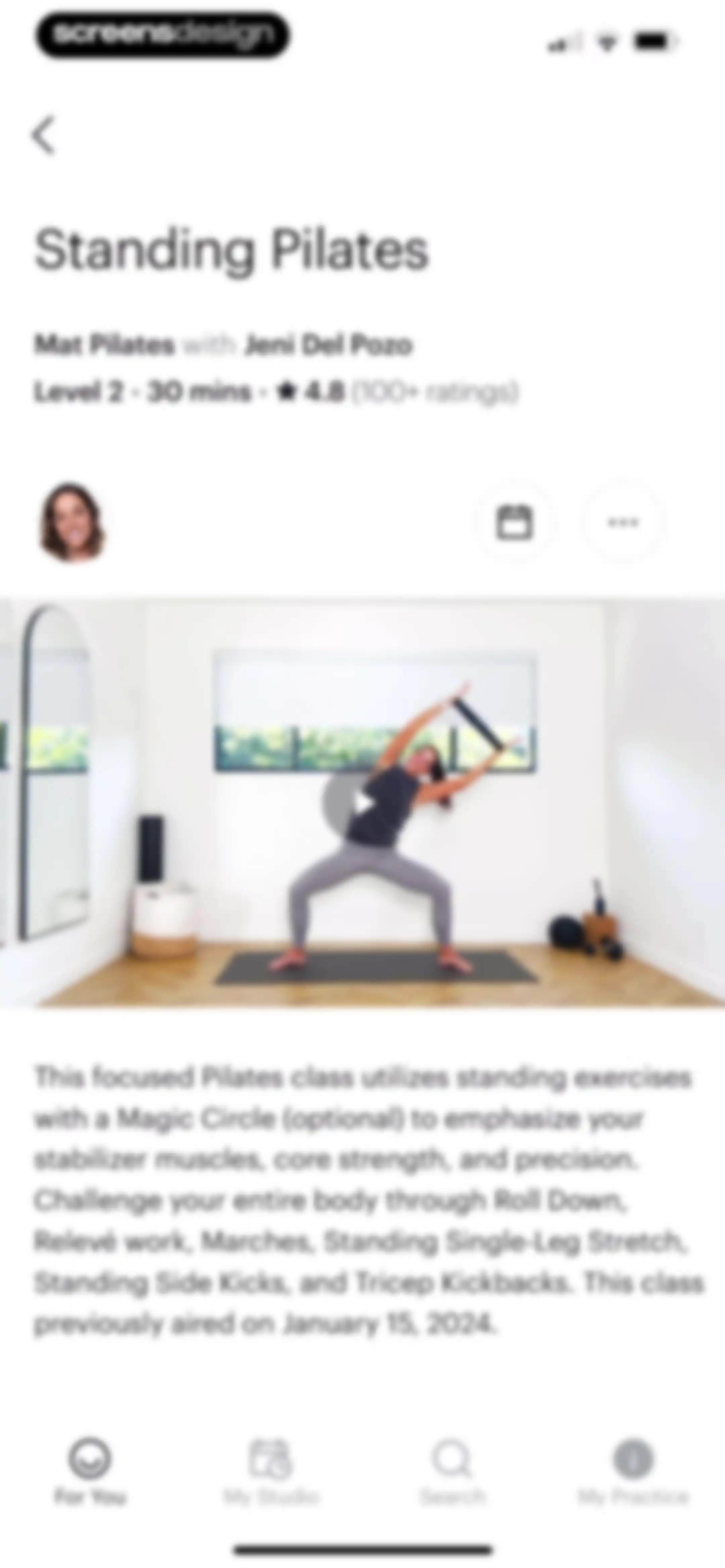 Glo | Yoga and Meditation App screen 40