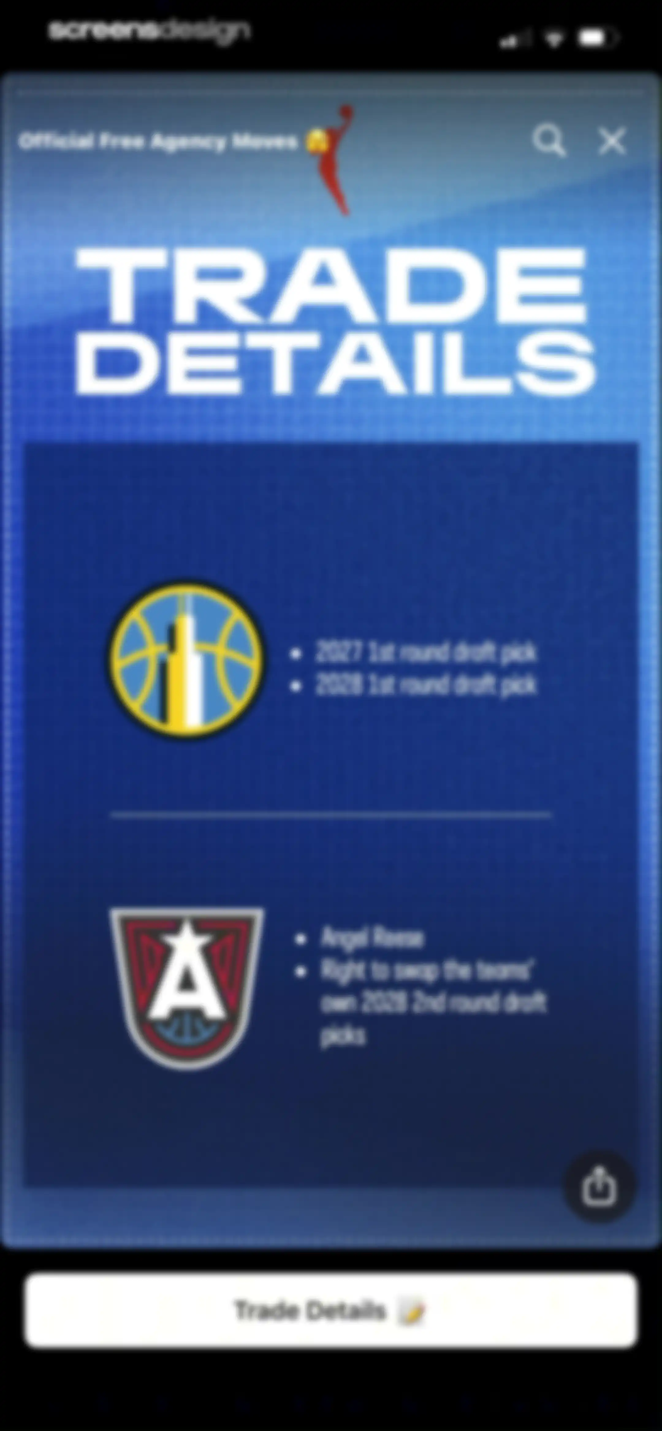 WNBA: Live Games & Scores screen 21