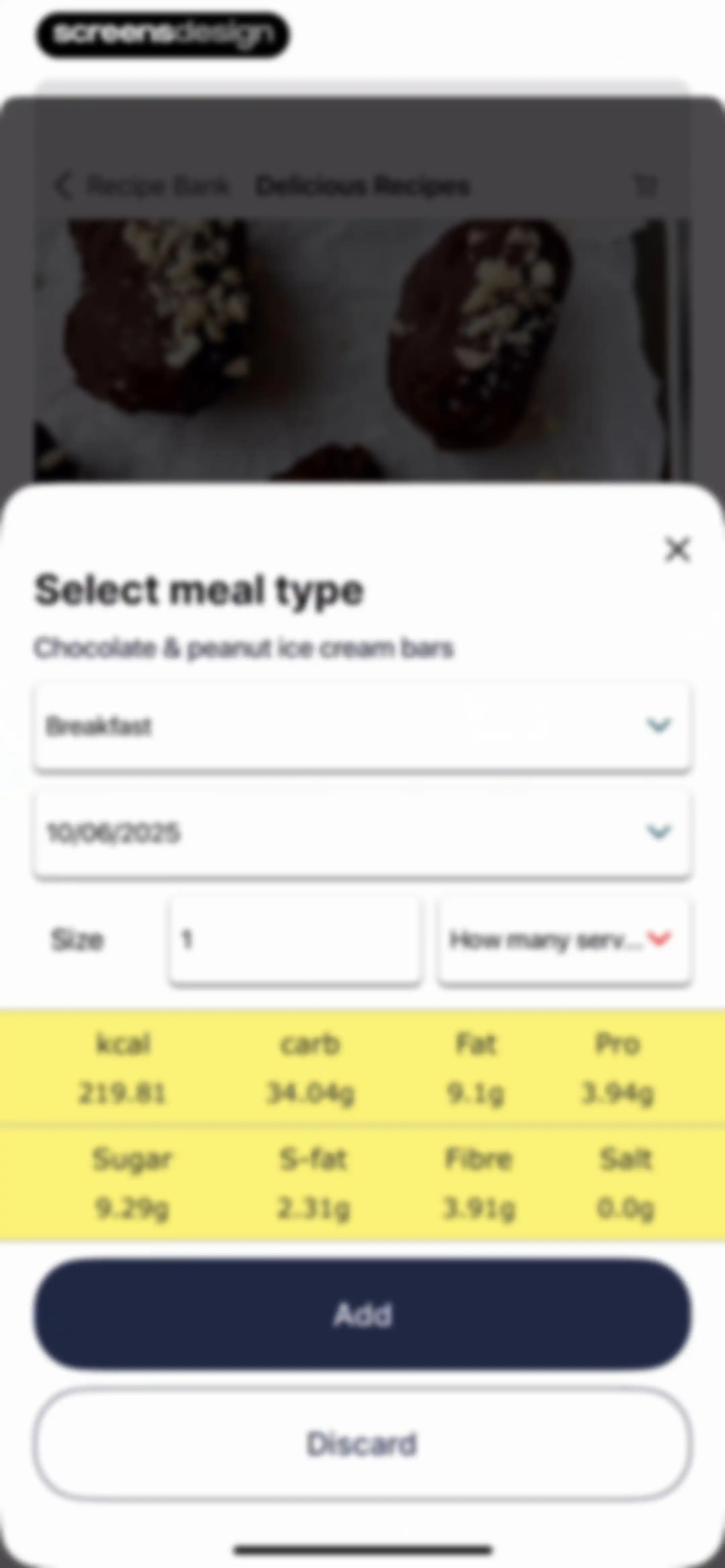 Results Wellness Lifestyle screen 105