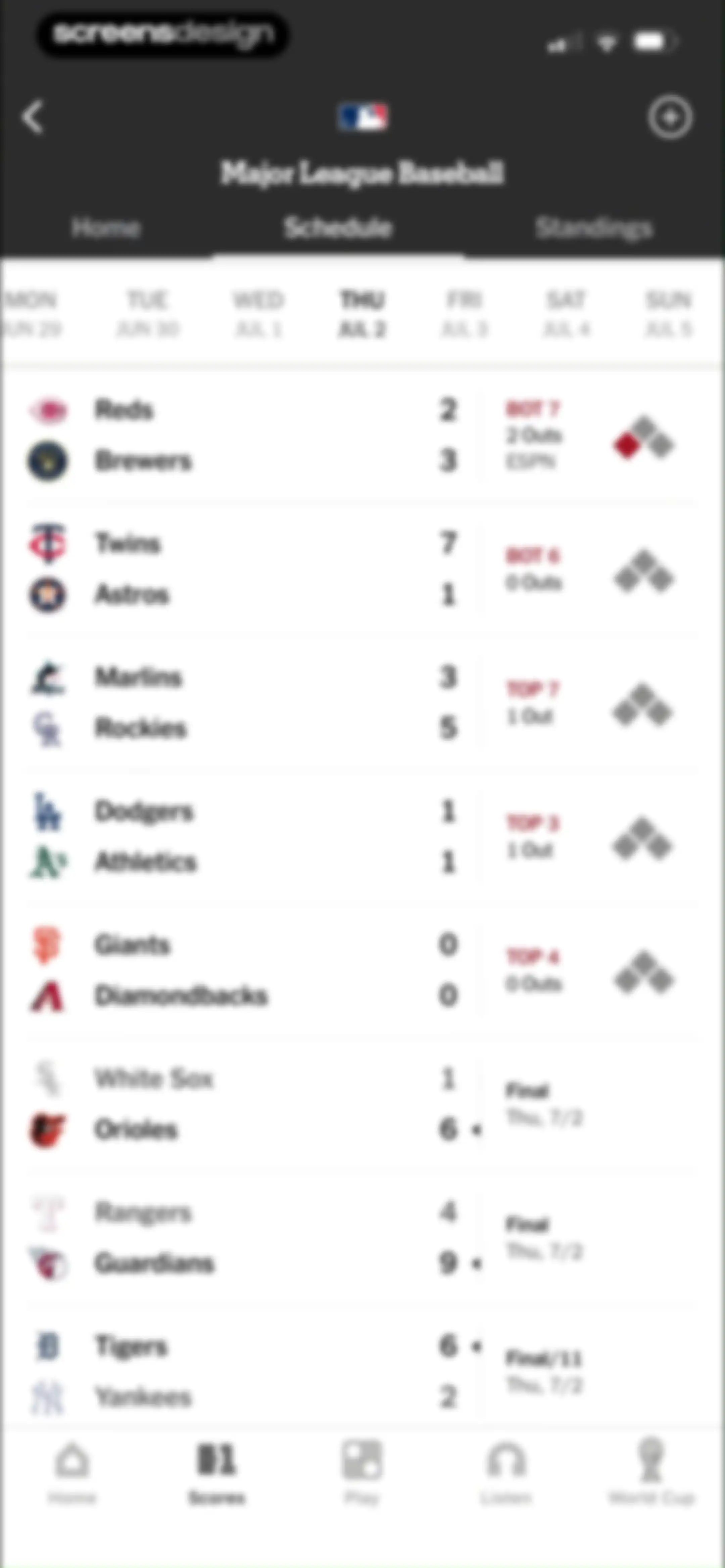 The Athletic: All Sports News screen 88