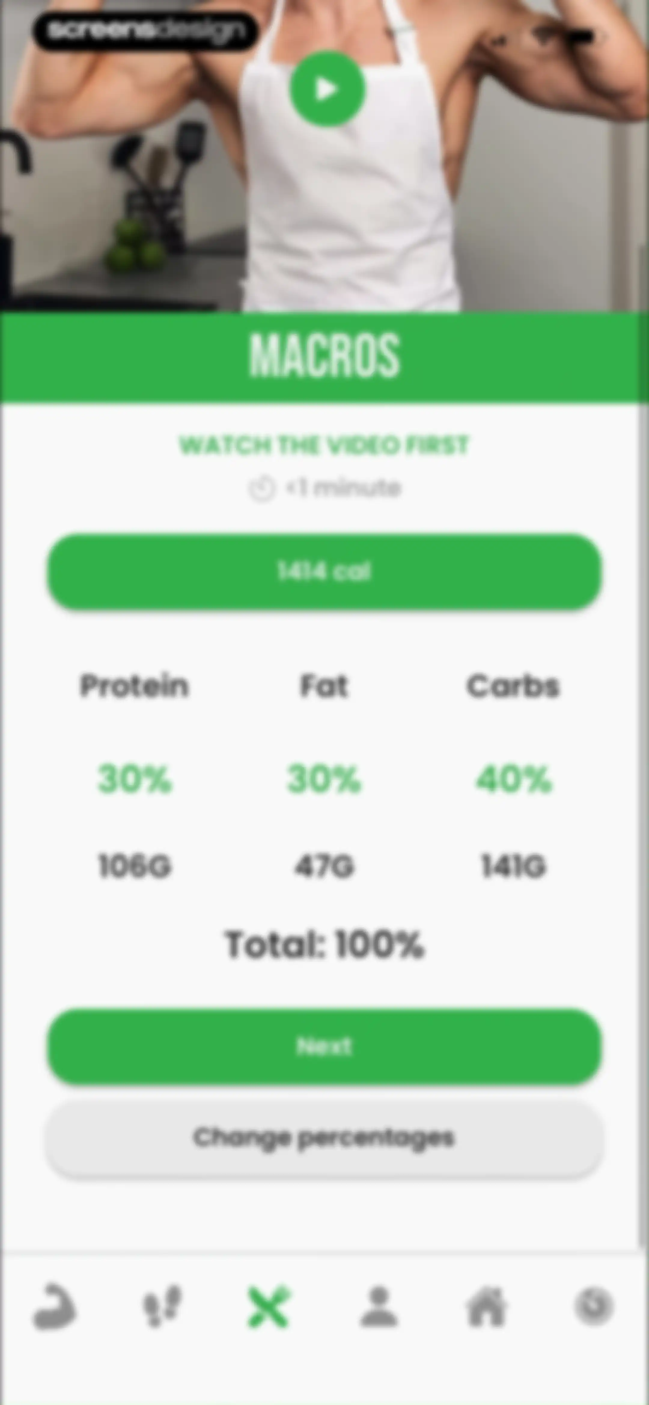 90 Day Challenge screen 86