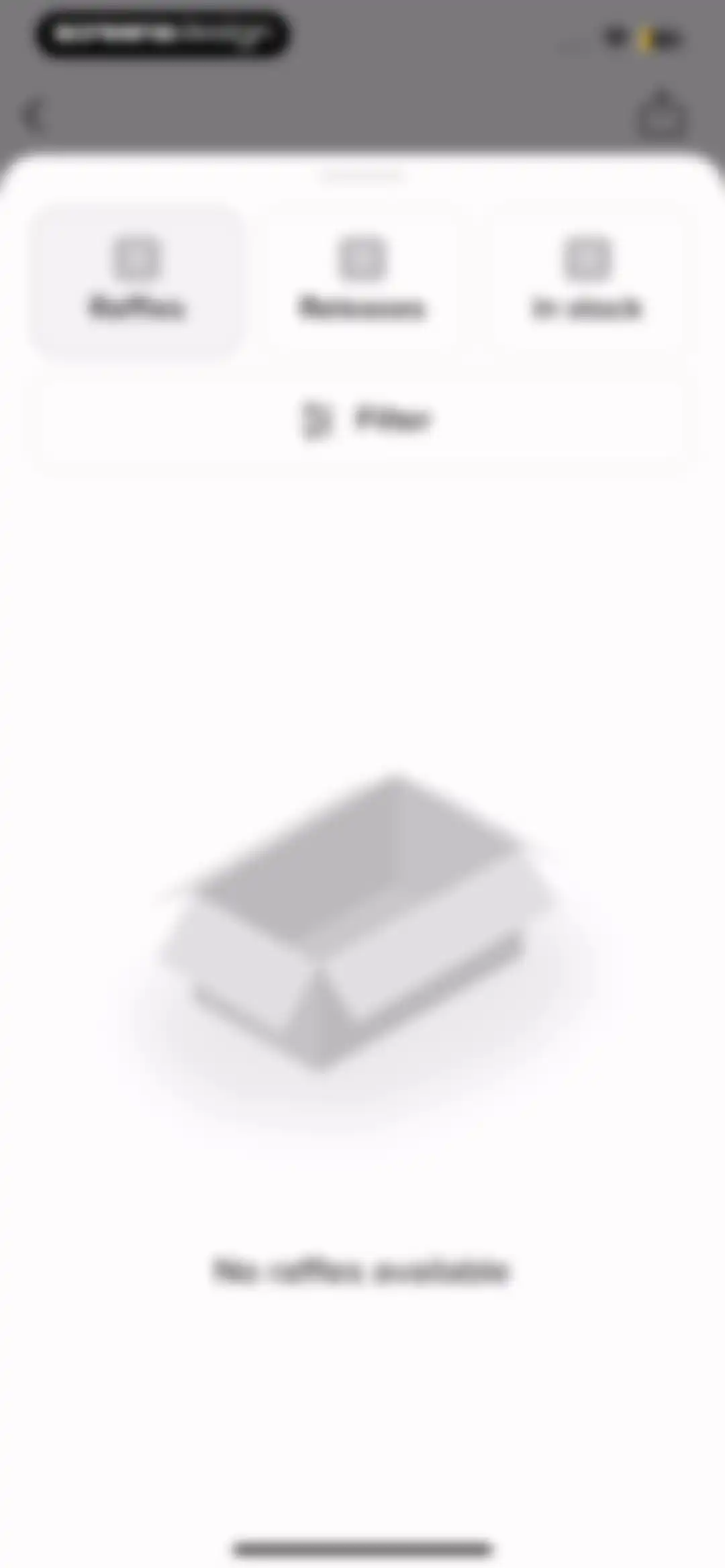 Sneakers Drops: Release＋Raffle screen 12