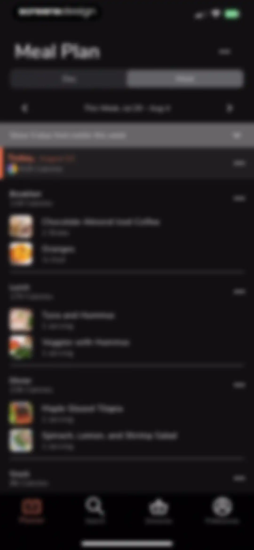 Eat This Much - Meal Planner screen 54