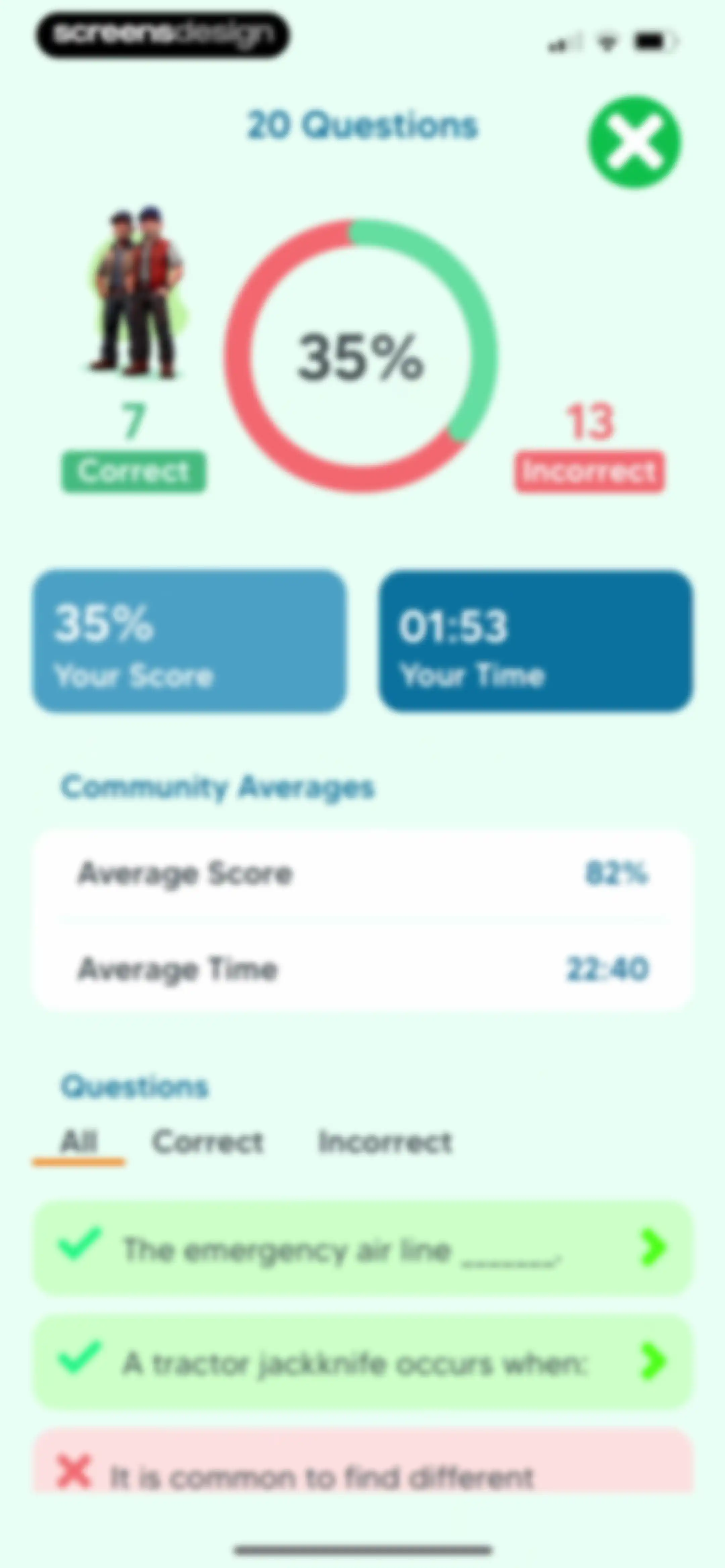 CDL Prep Practice Test: 2026 screen 65