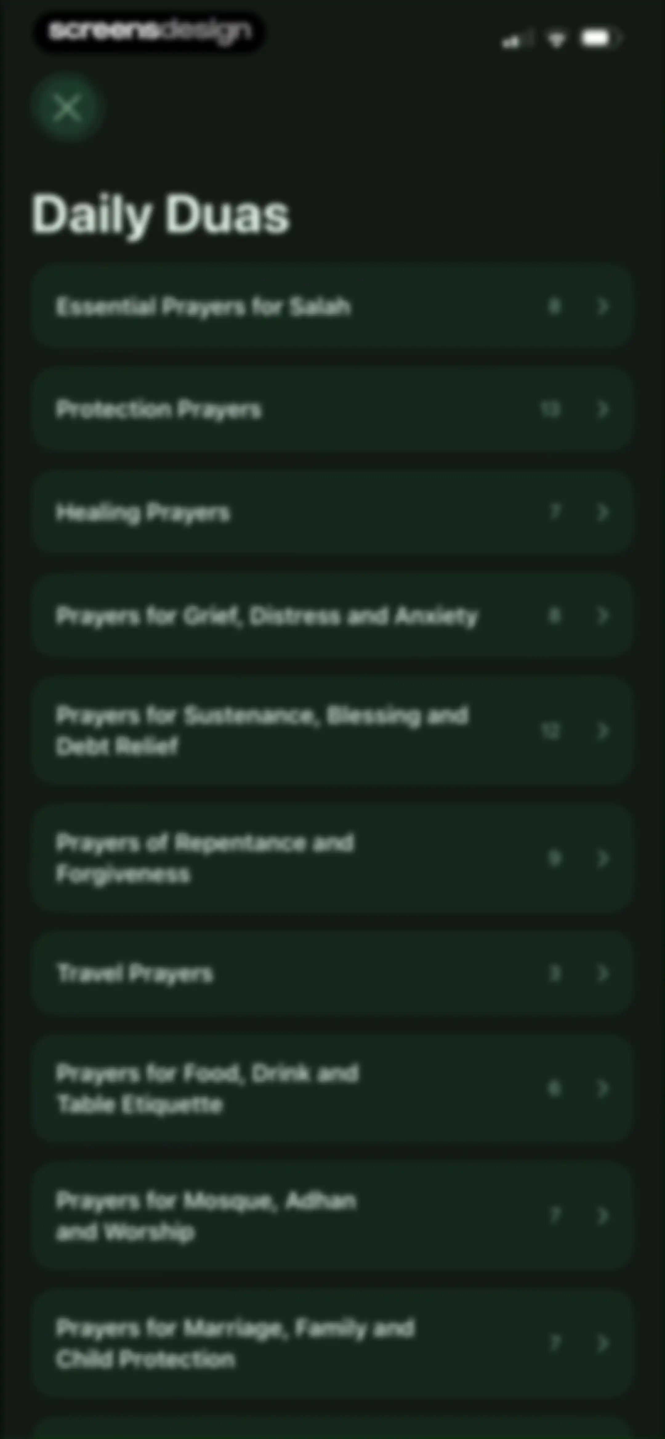 Quran Widgets: Verses & Duas screen 123