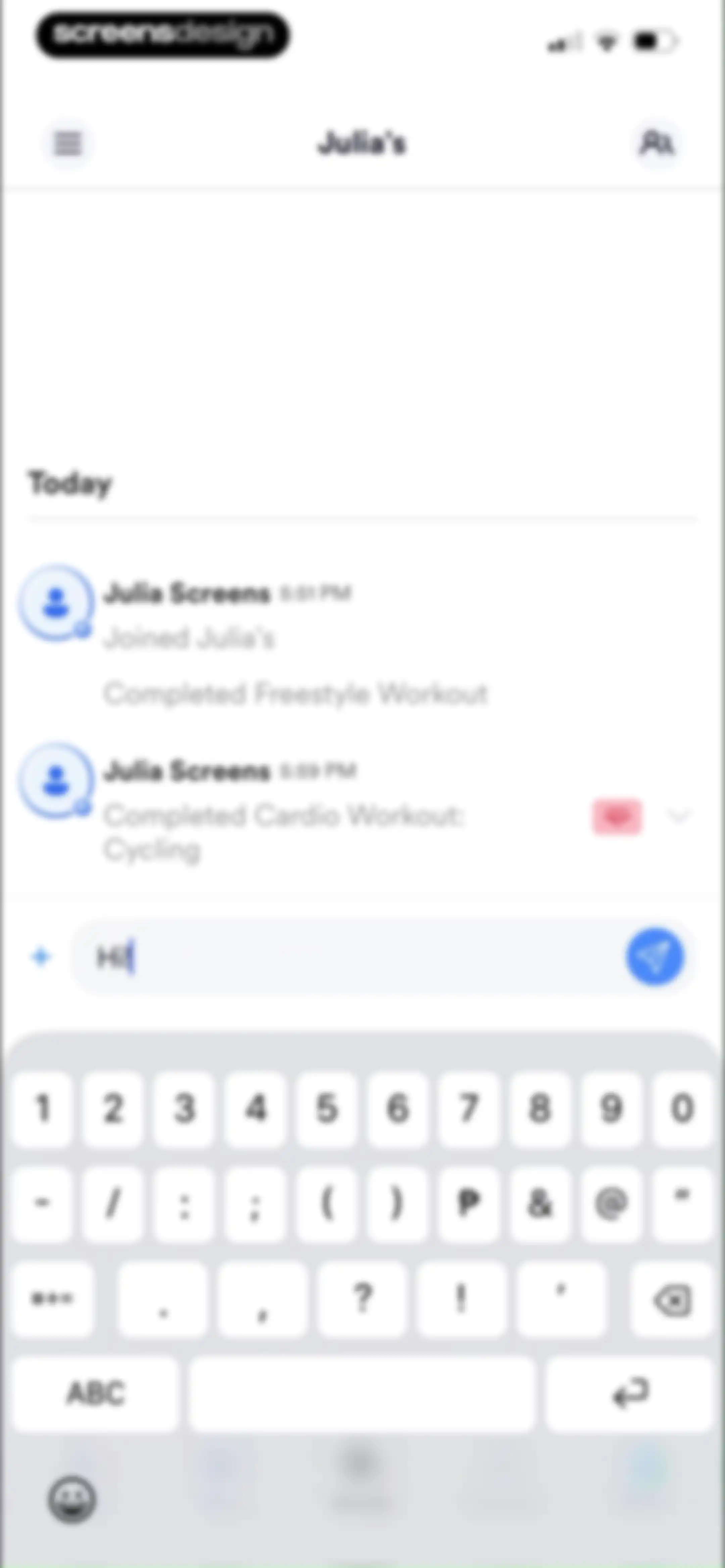 Caliber: Strength Training screen 164