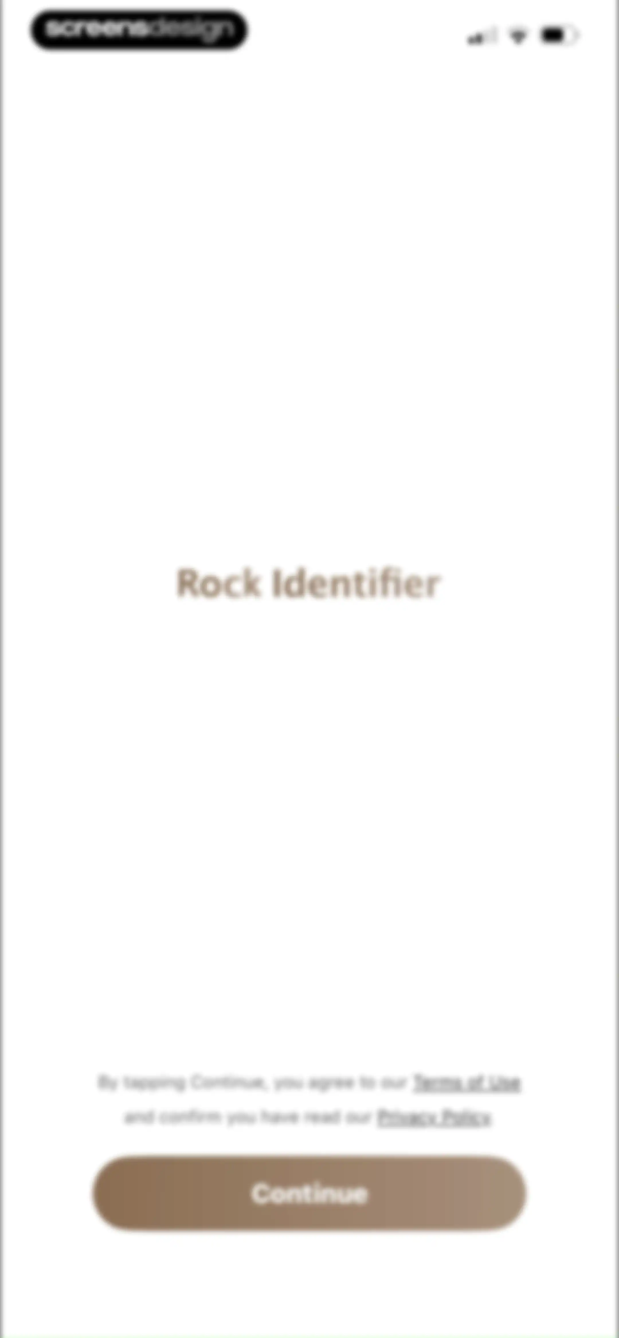 Rock Identifier: Stone ID screen 2