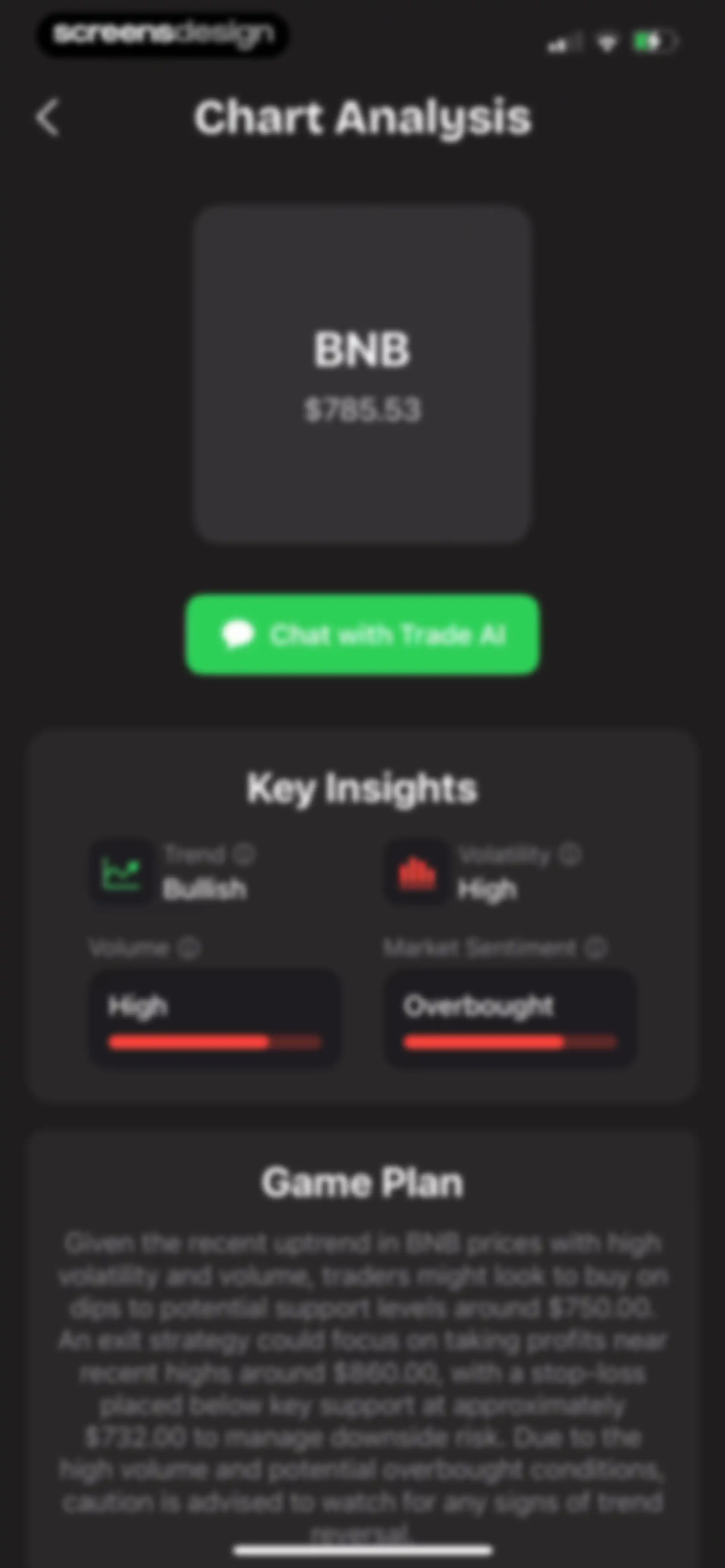 Trade AI: Chart AI Analysis screen 28