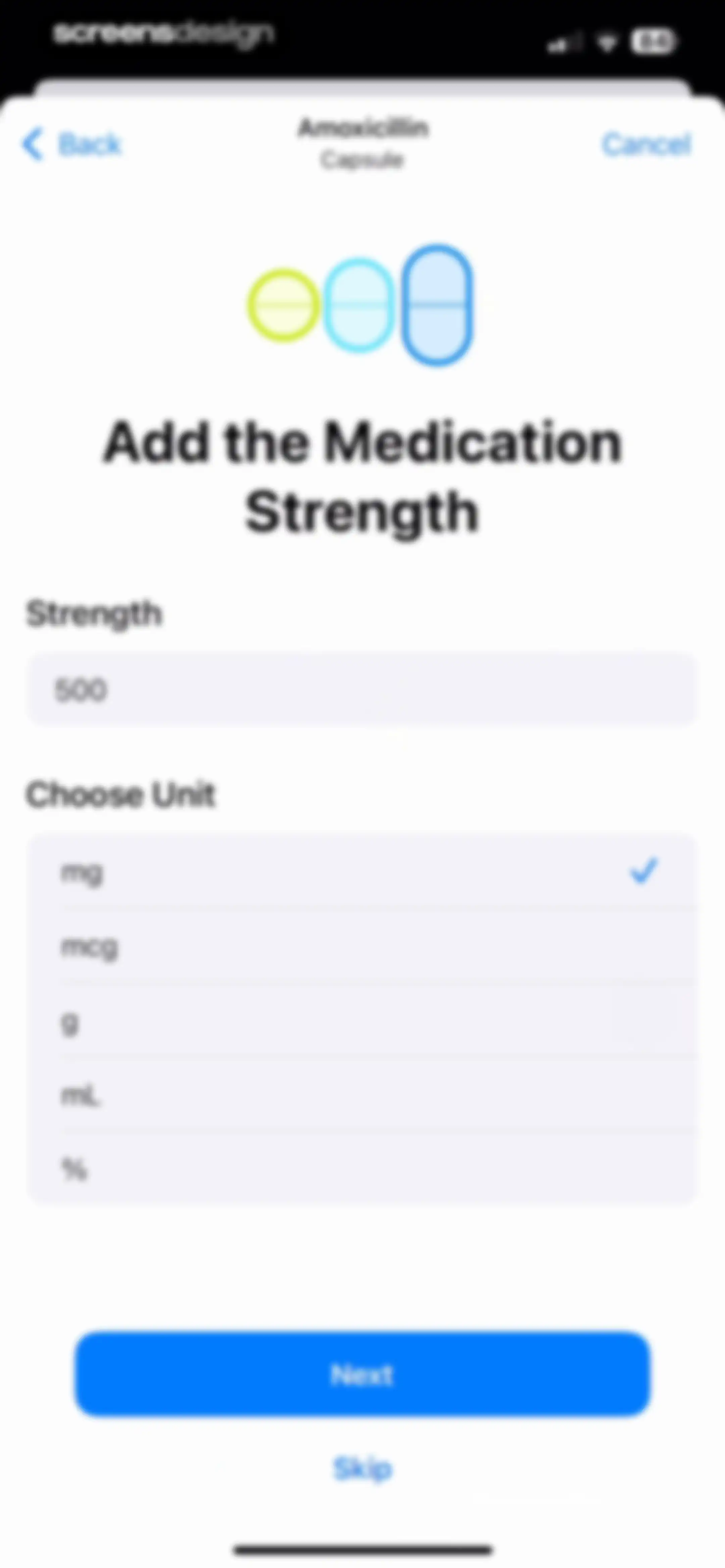 Apple Health screen 119