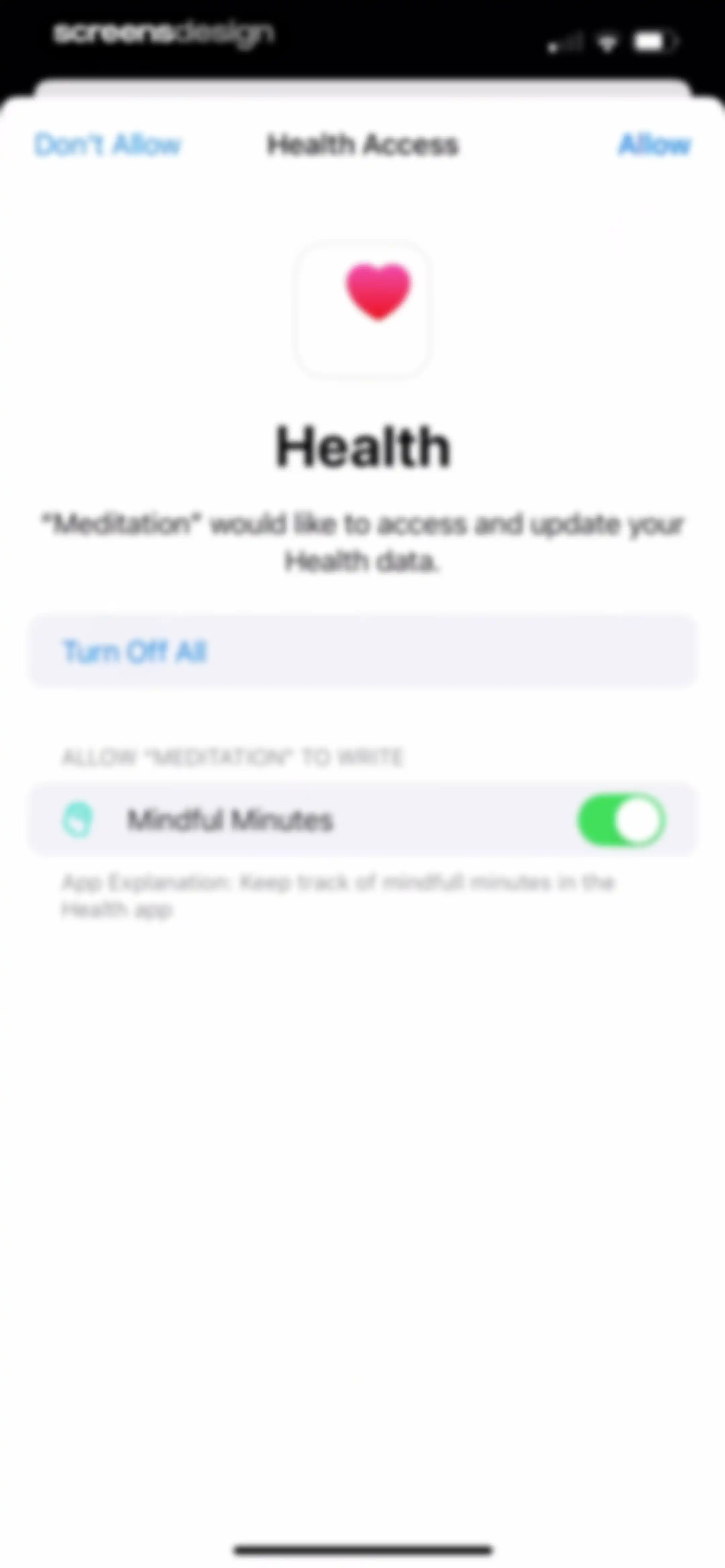 Meditation Moments - Guided screen 120