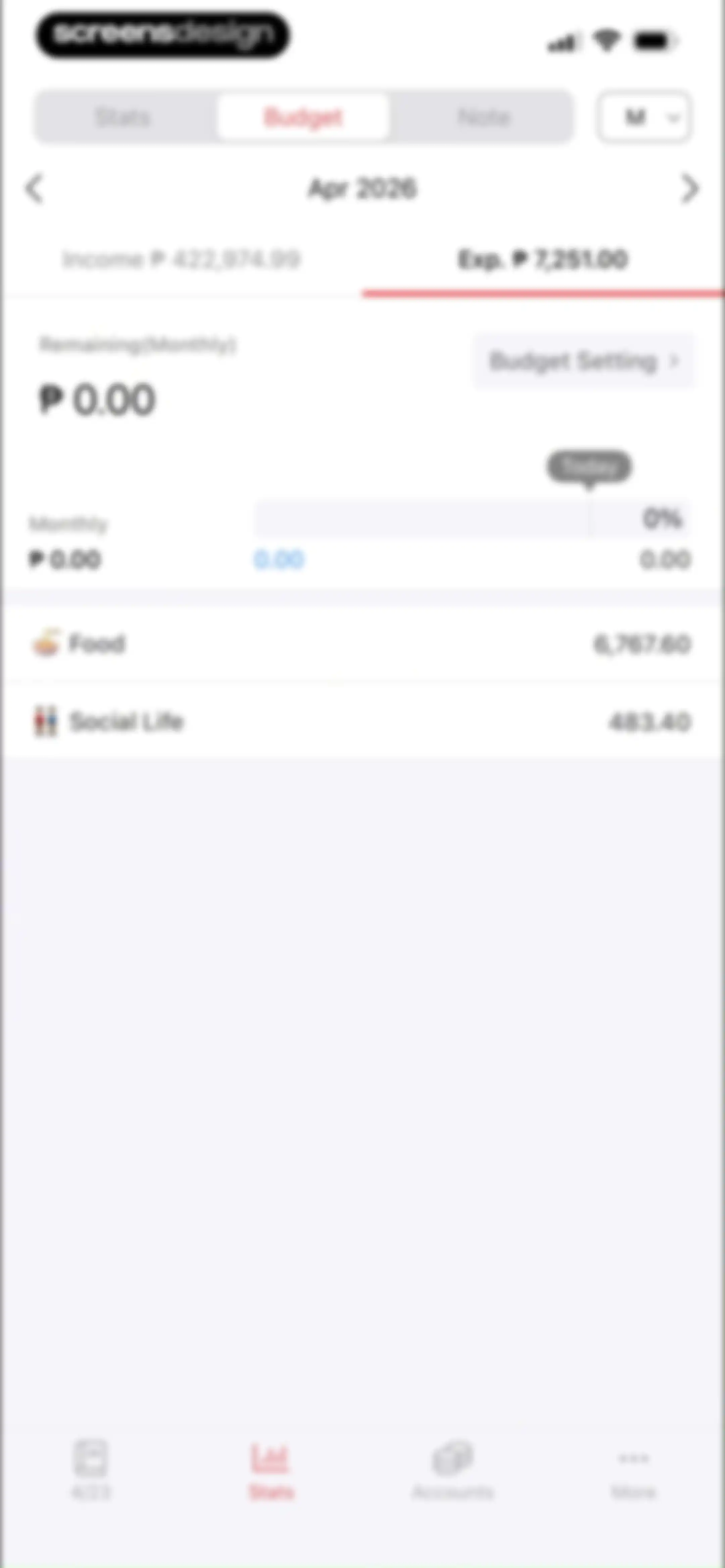 Money Manager Expense & Budget screen 59