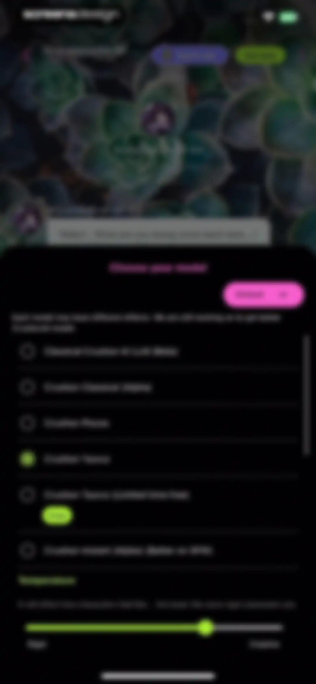 Crushon AI: AI Friend Chat screen 26
