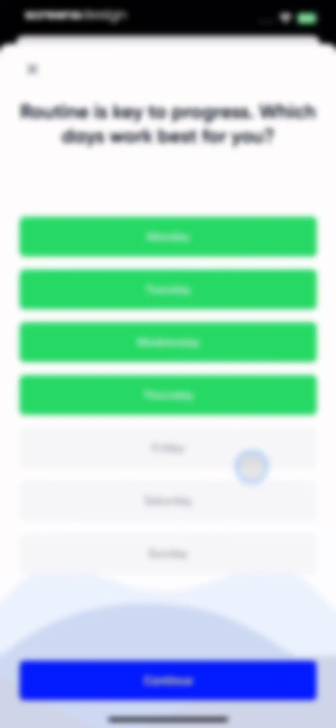 Aaptiv: #1 Audio Fitness App screen 92