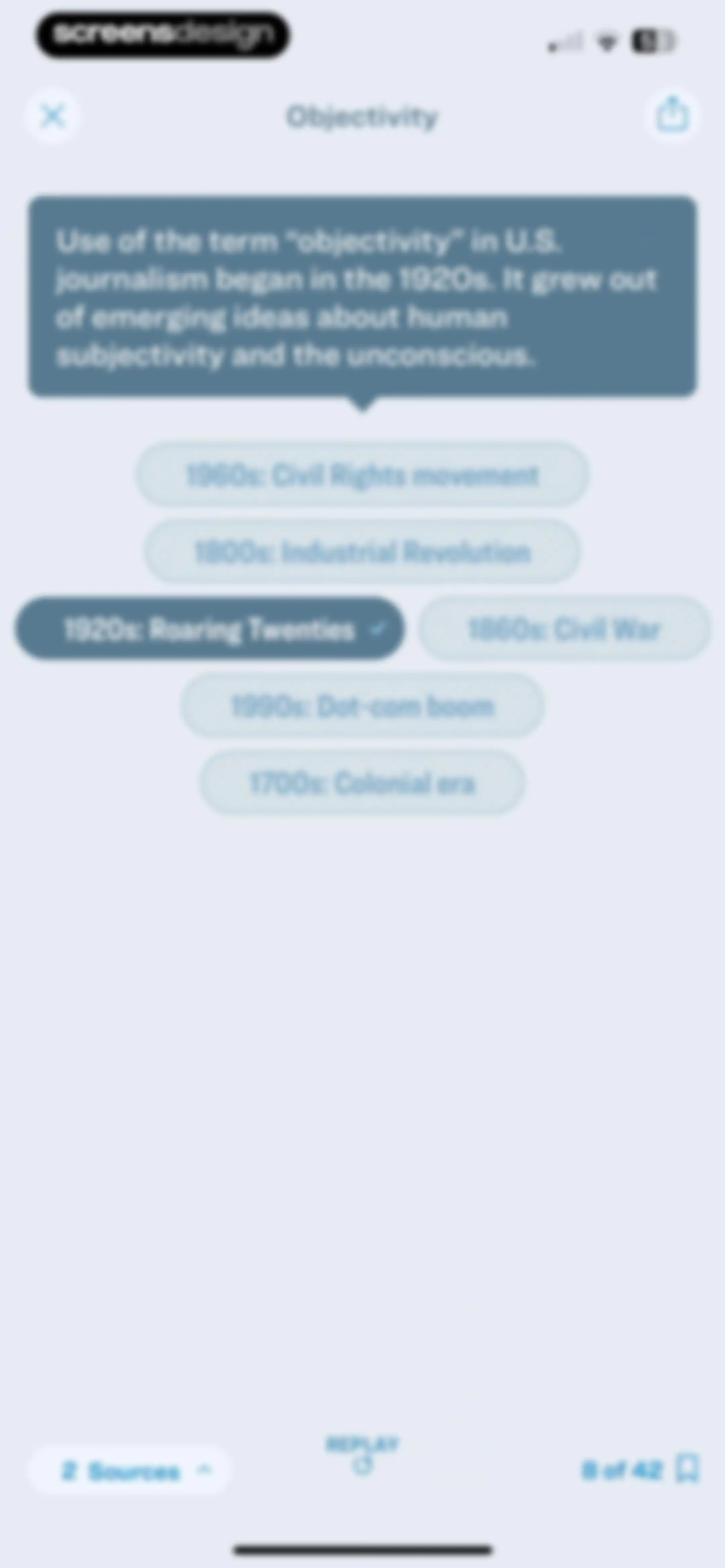 Sift - News Therapy screen 28