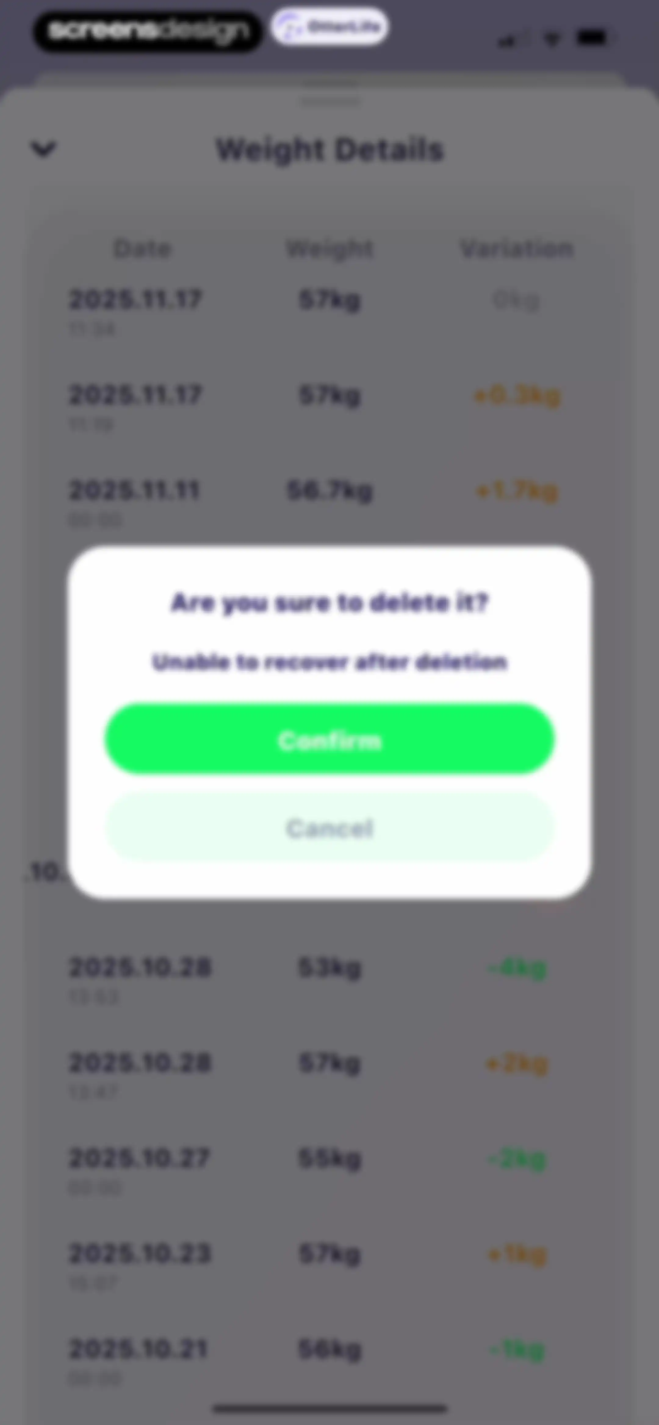 OtterLife: AI Health Tracker screen 238
