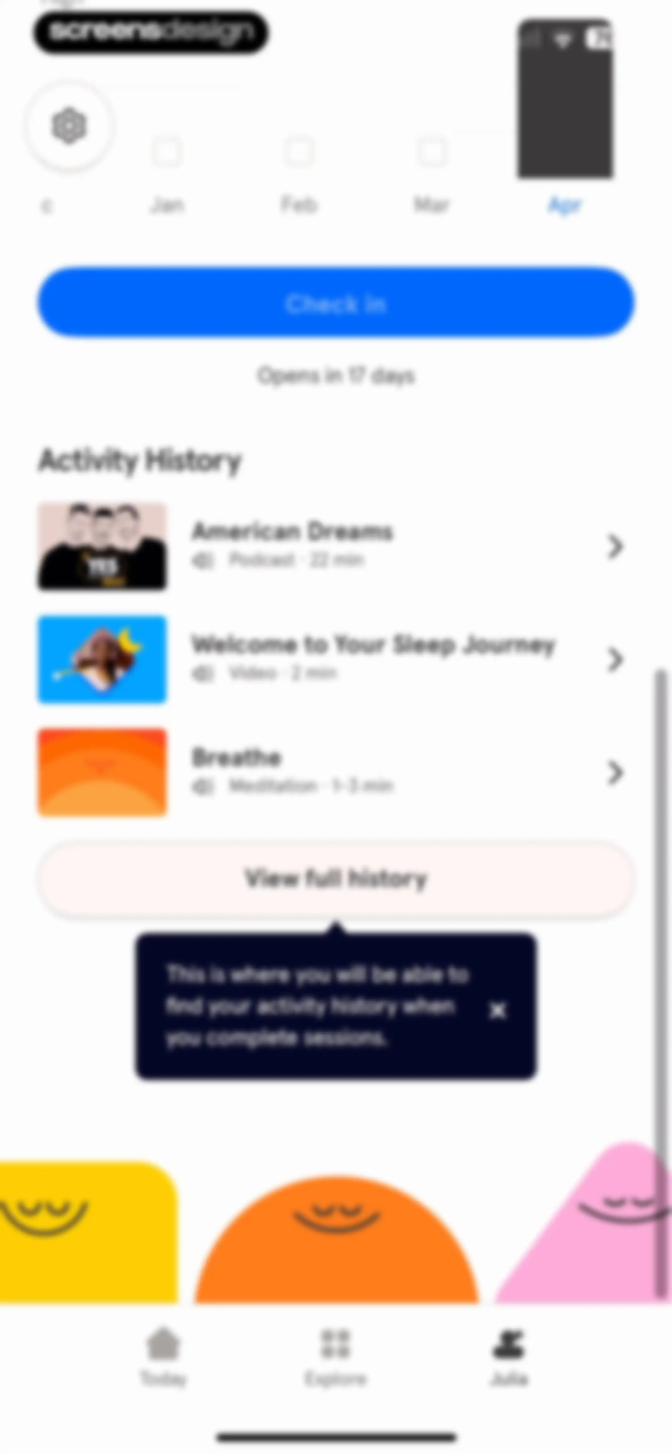 Headspace: Sleep & Meditation screen 107